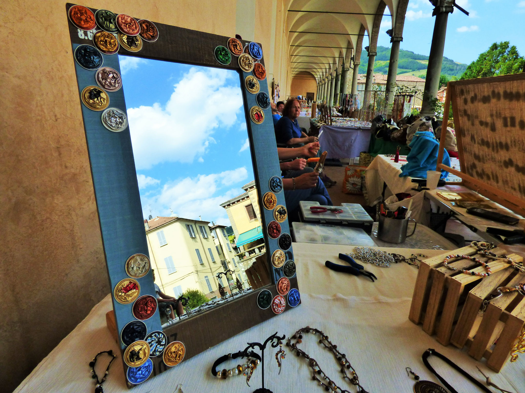 Gli Artigiani di ArTre a  Bobbio  16 giugno 2019     Fiera di San Giovanni  con  ARTIGIANATO LOCALE 