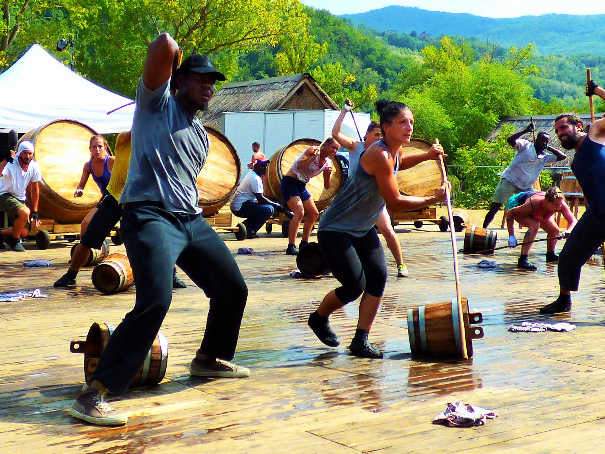 prove generali di Cant'ieri Festival Parco Archeologico Travo (PC)