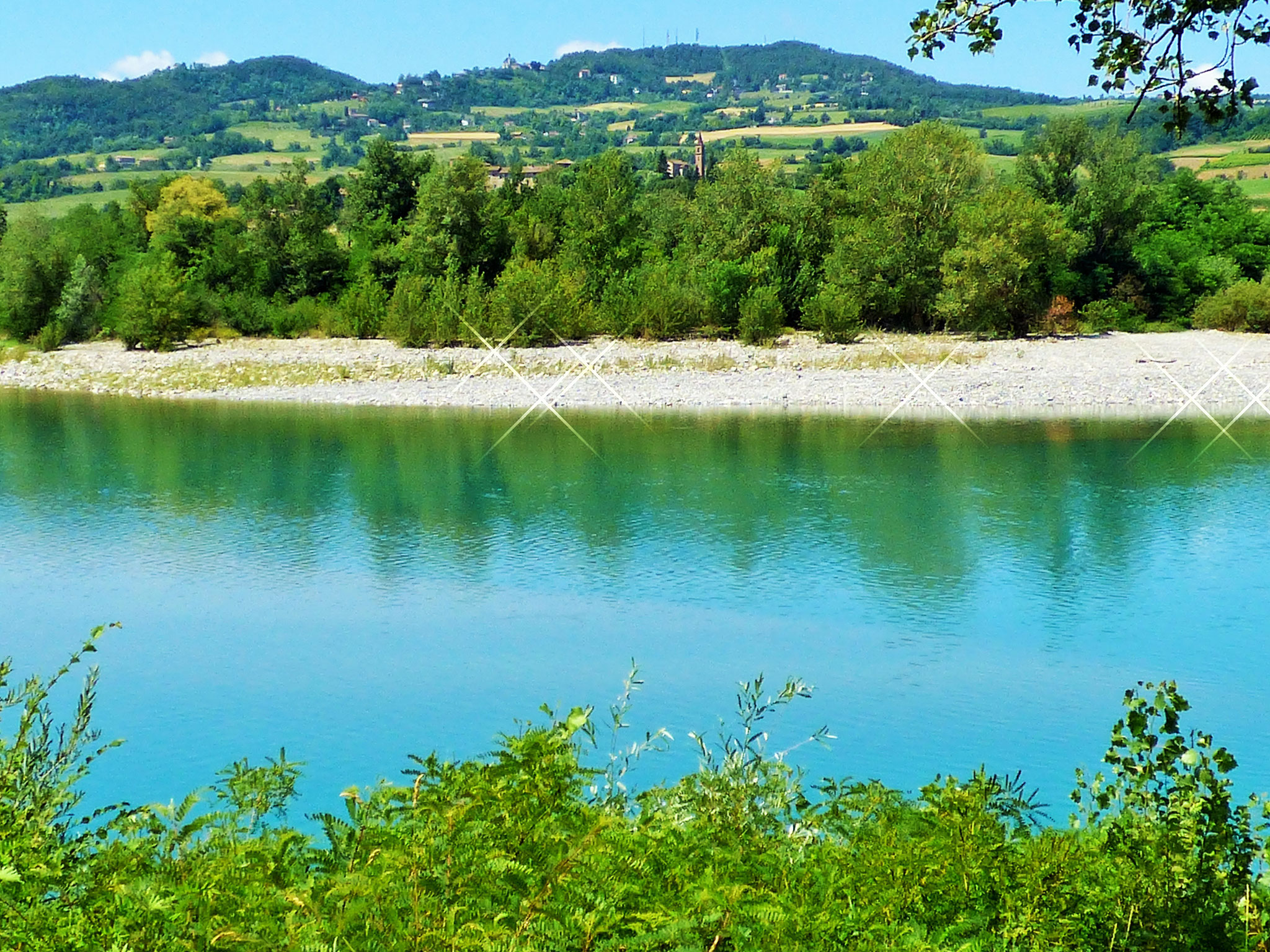 “A DUE MANI” Artigianato Creativo Lungo Le Rive Del Trebbia a Rivergaro Agosto: Sabato 3 e Sabato 24  Settembre: Sabato 7 Dalle Ore 17:00 Alle Ore 23:00 Esposizione – Vendita - Laboratori