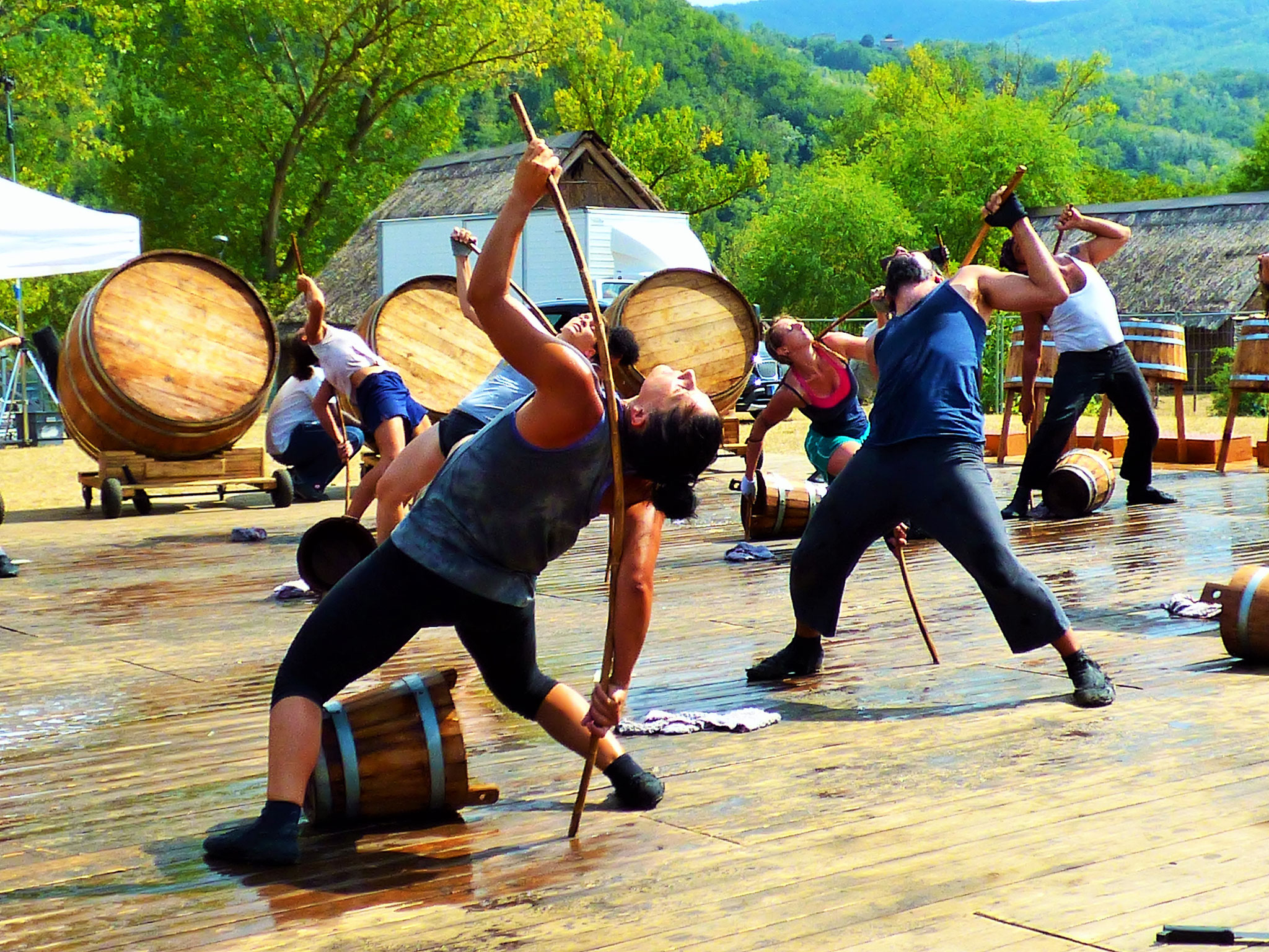 prove generali di Cant'ieri Festival Parco Archeologico Travo (PC)