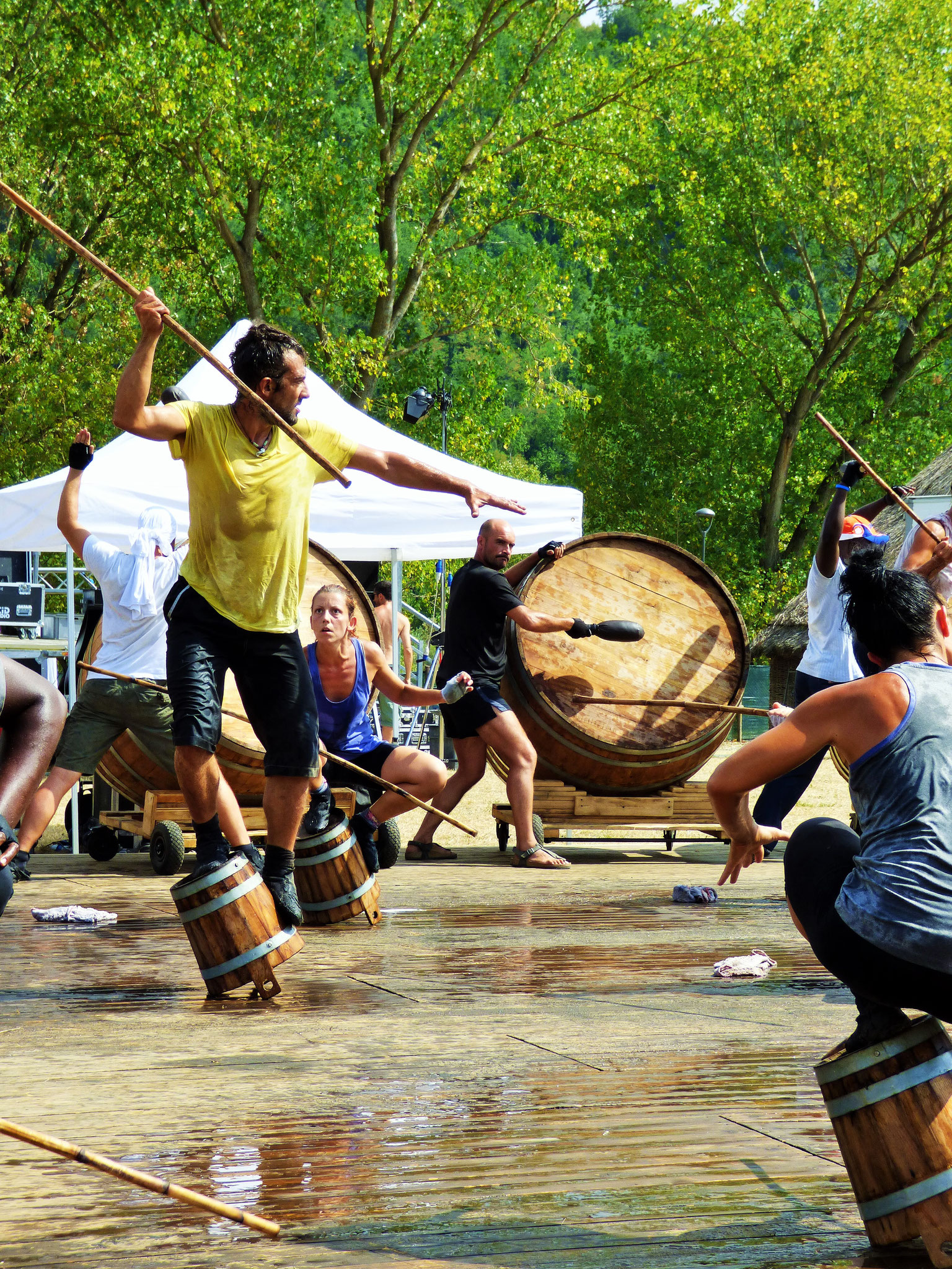 prove generali di Cant'ieri Festival Parco Archeologico Travo (PC)