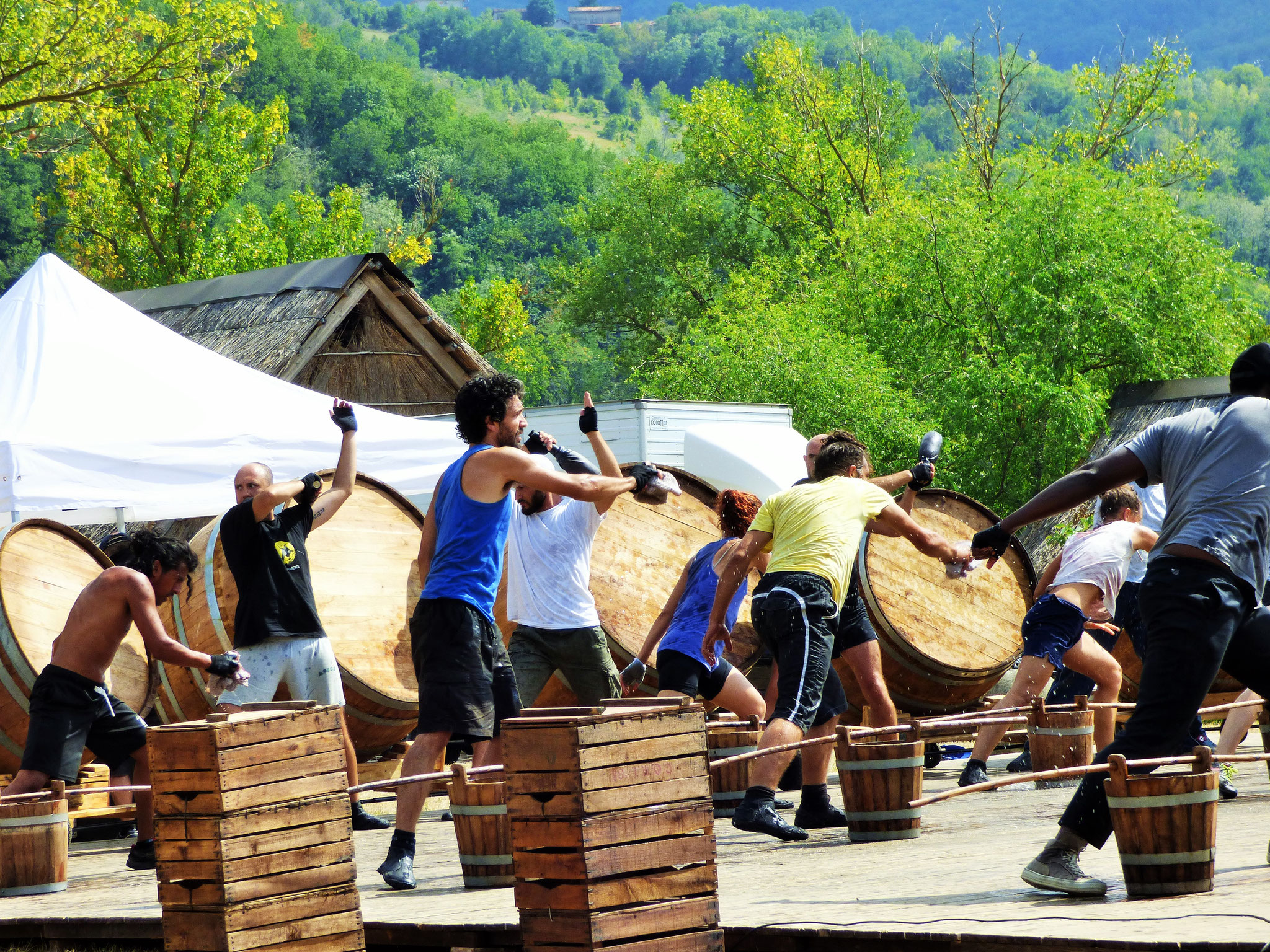 prove generali di Cant'ieri Festival Parco Archeologico Travo (PC)