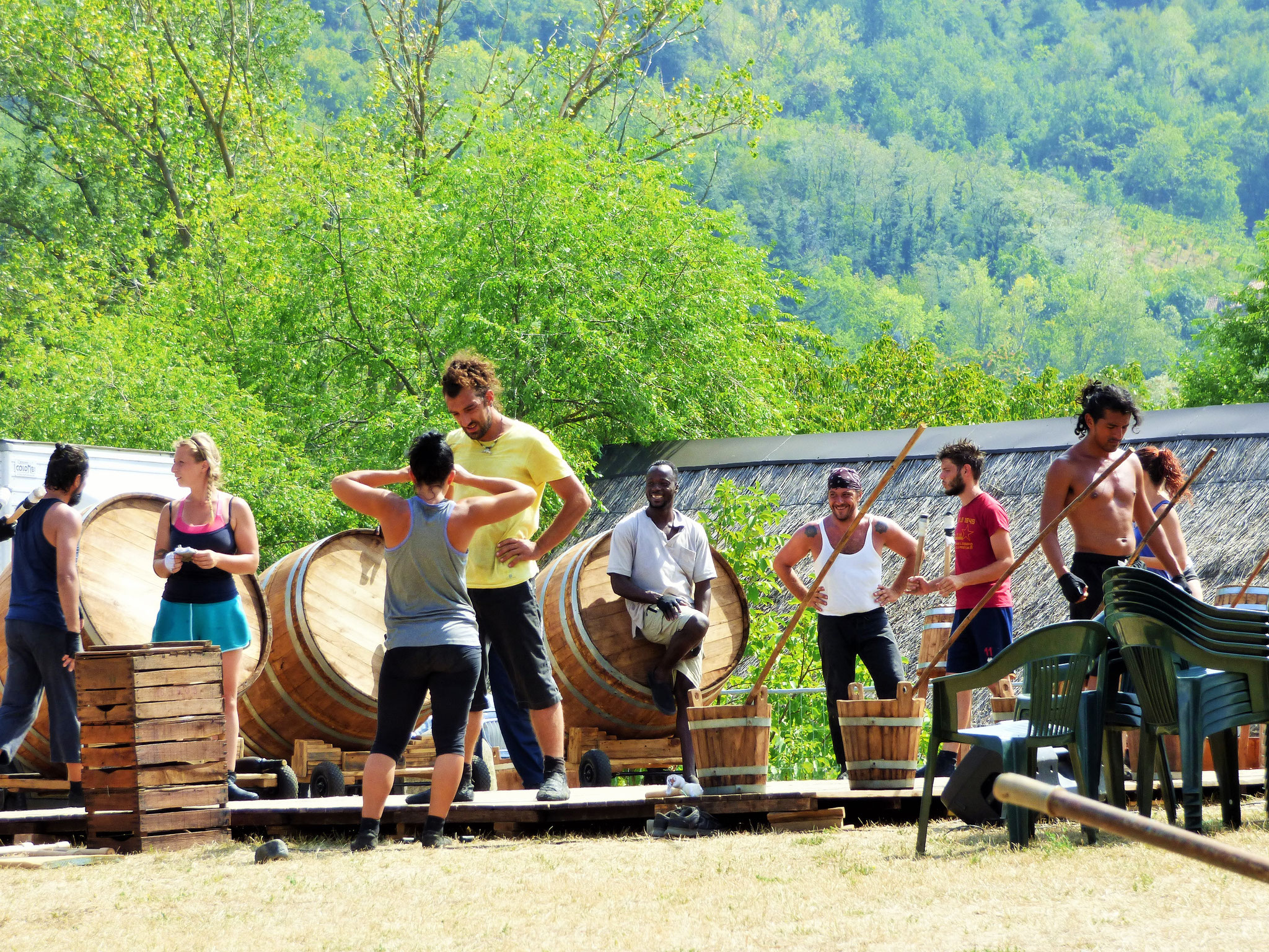 prove generali di Cant'ieri Festival Parco Archeologico Travo (PC)