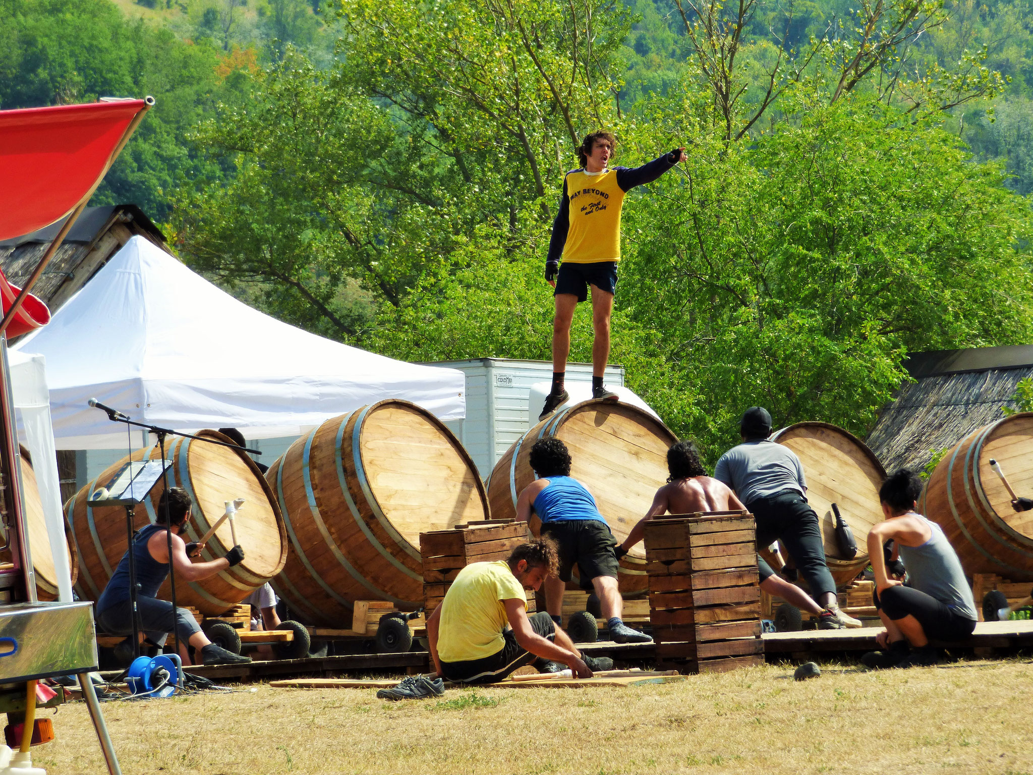 prove generali di Cant'ieri Festival Parco Archeologico Travo (PC)