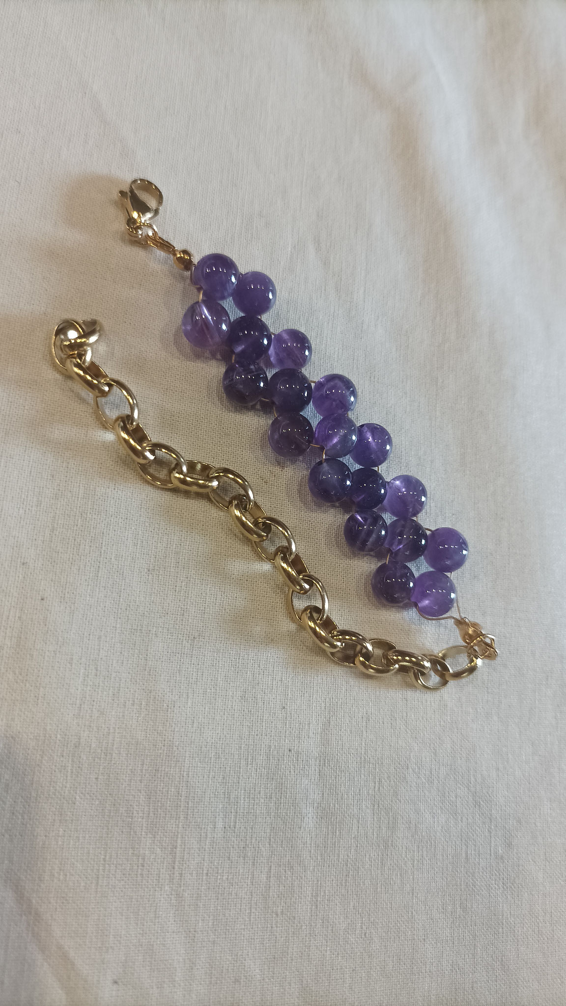 Bracelet ORNELA - Améthyste - 50€