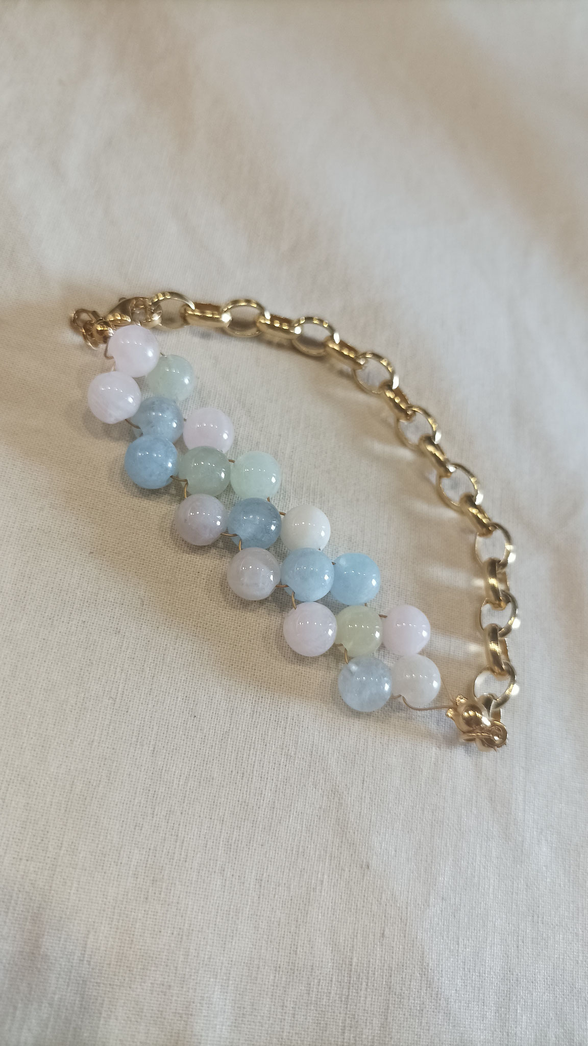 Bracelet ORNELA - Béryls - 50€