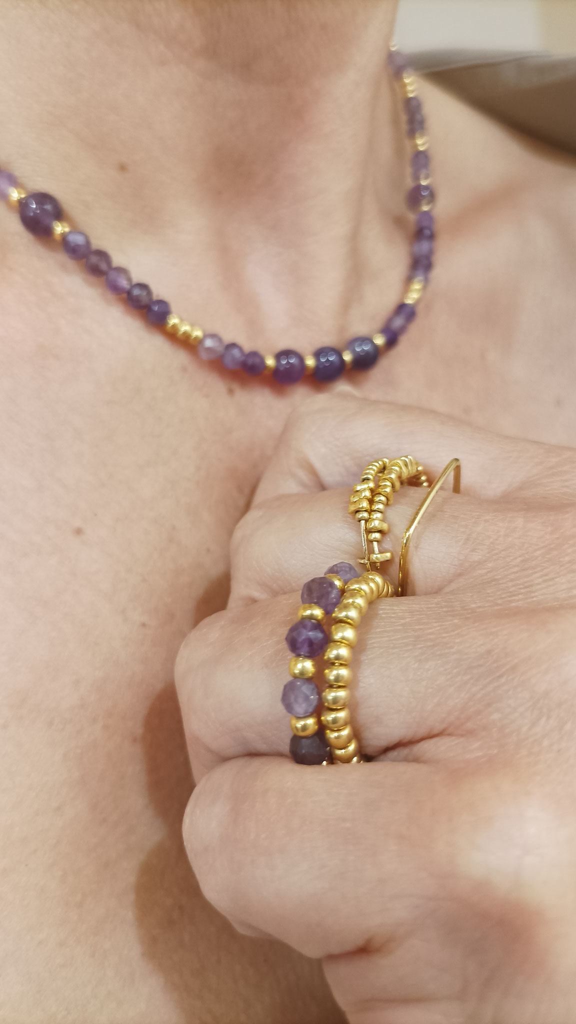 ODE - Collier Améthyste -   39€