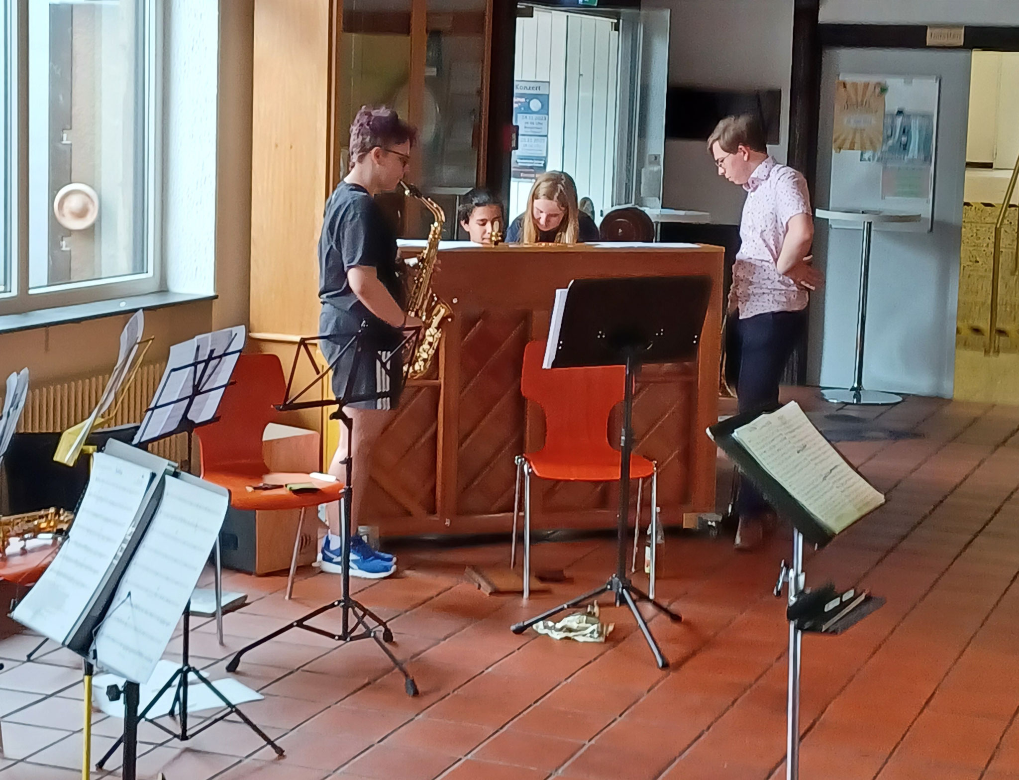 Zusammenfinden im neuen Jugendtreff (Bildrechte: MBO)