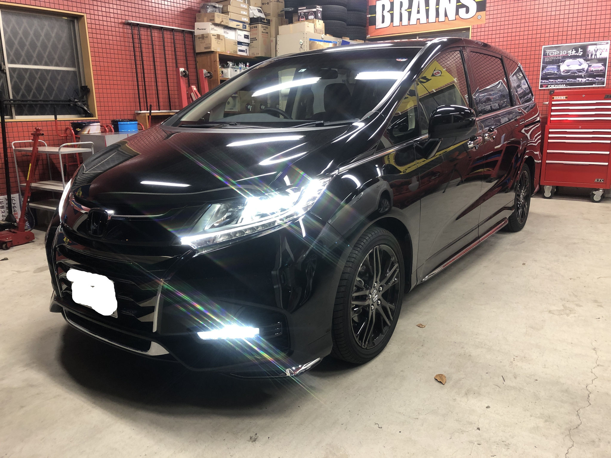 Rc1 オデッセィ 9型リヤビジョン Ssa9t プラズマクラスター Ig Hcf15 インナーミラー型ドラレコ前後 取付 株式会社遊車