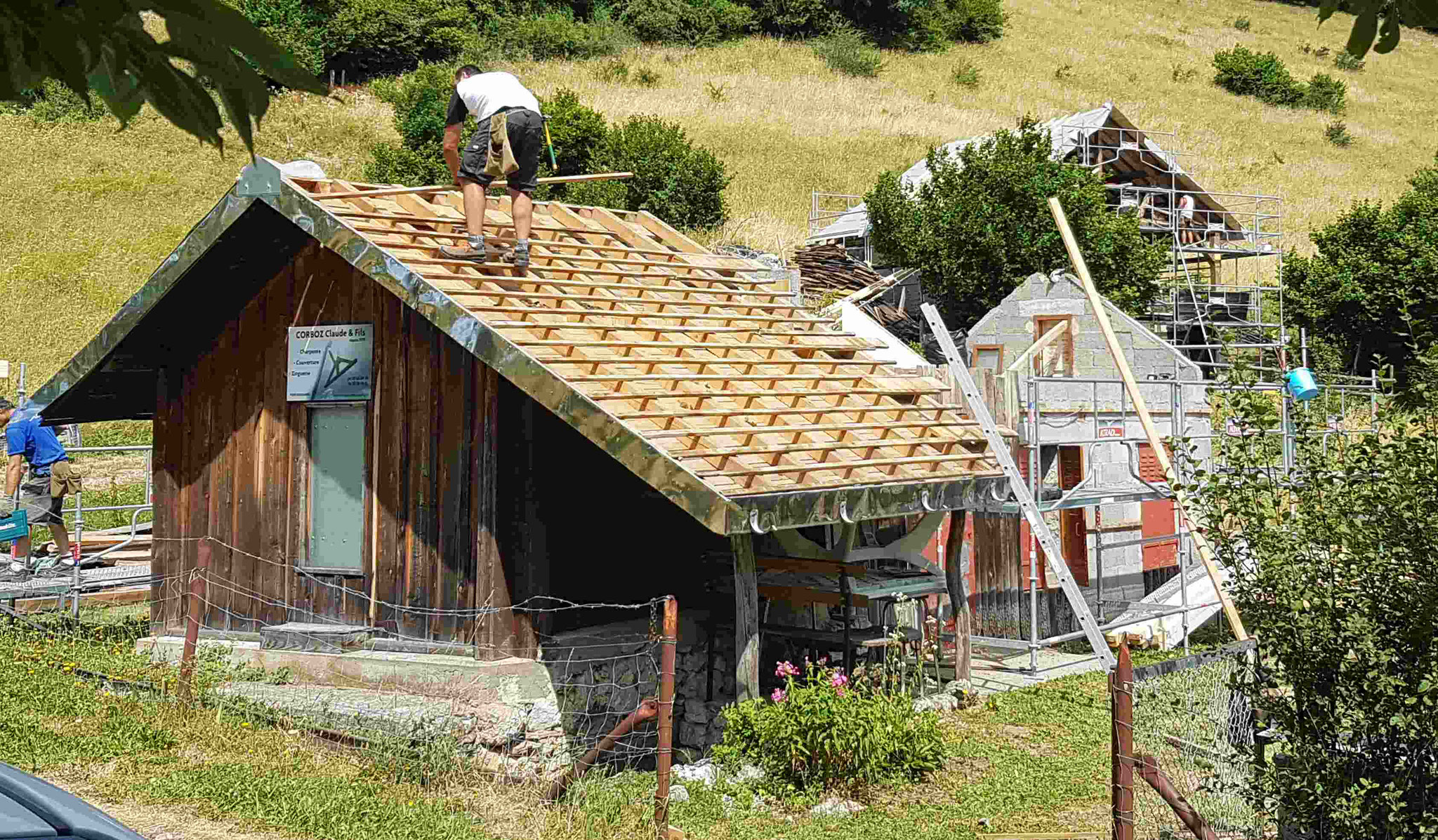 Réfection Chalet de montagne au Solliet (74)