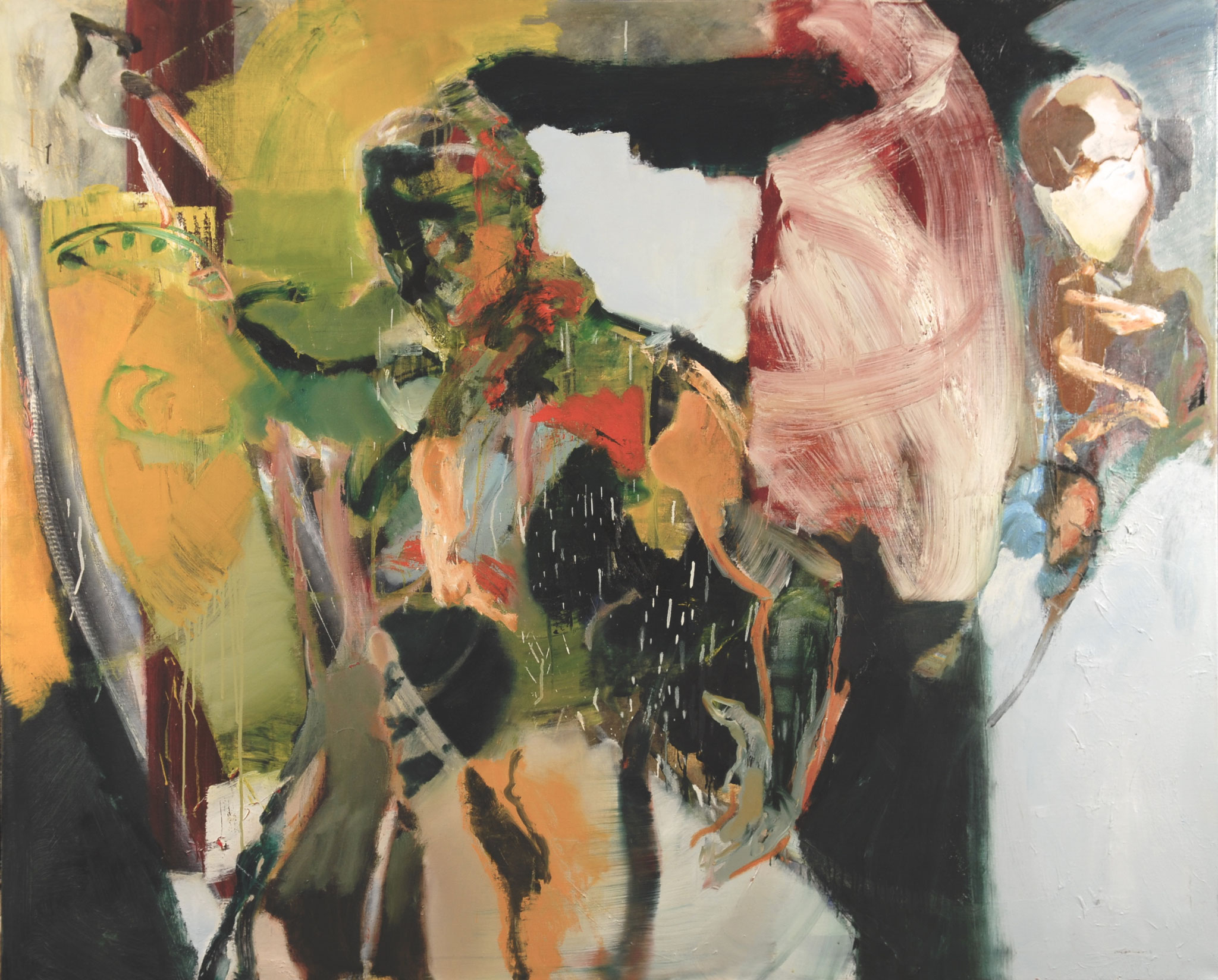38  |  Ohne Titel  |  2016   Öl auf Leinwand   130 x 160 cm