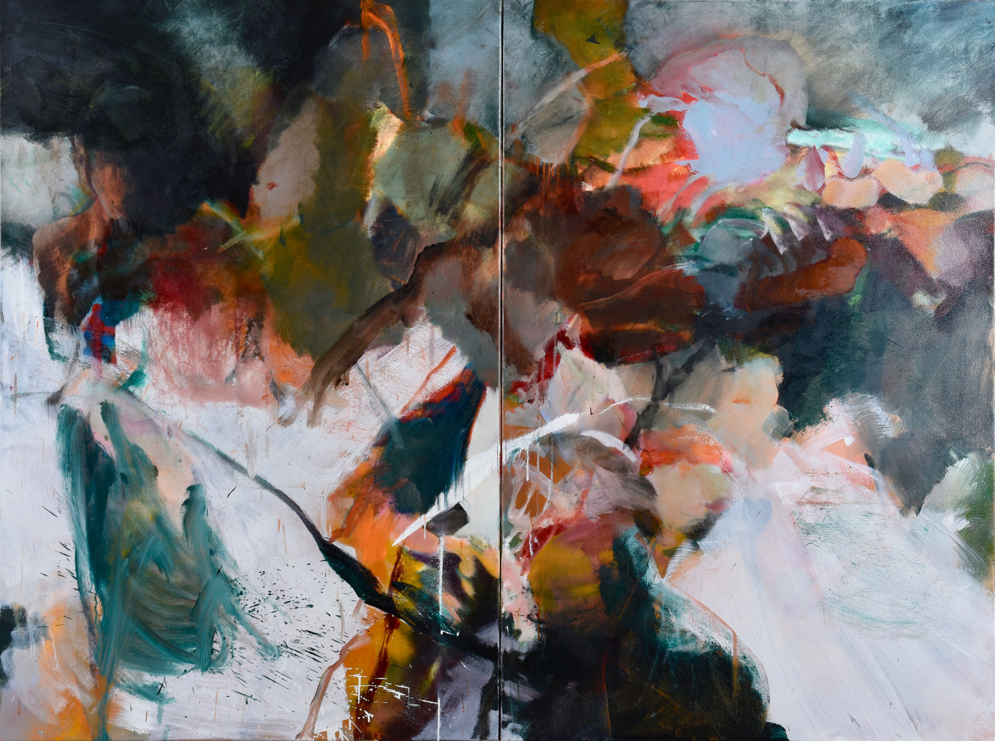 80  |  Ohne Titel  |  2020  |  Öl auf Leinwand  |  150 x 200 cm