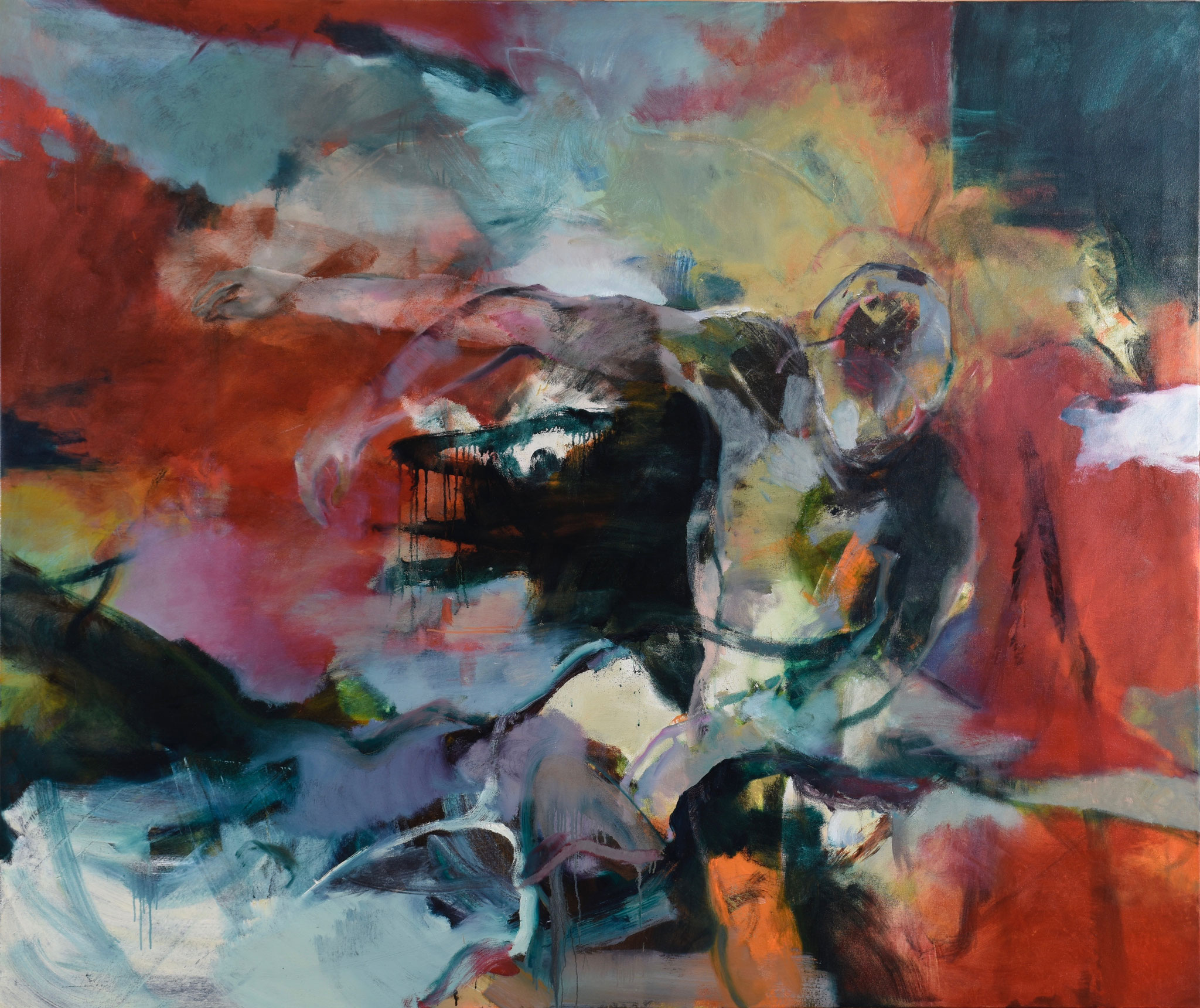 82  |  Ohne Titel  |  2020  |  Öl auf Leinwand  |  160 x 200 cm