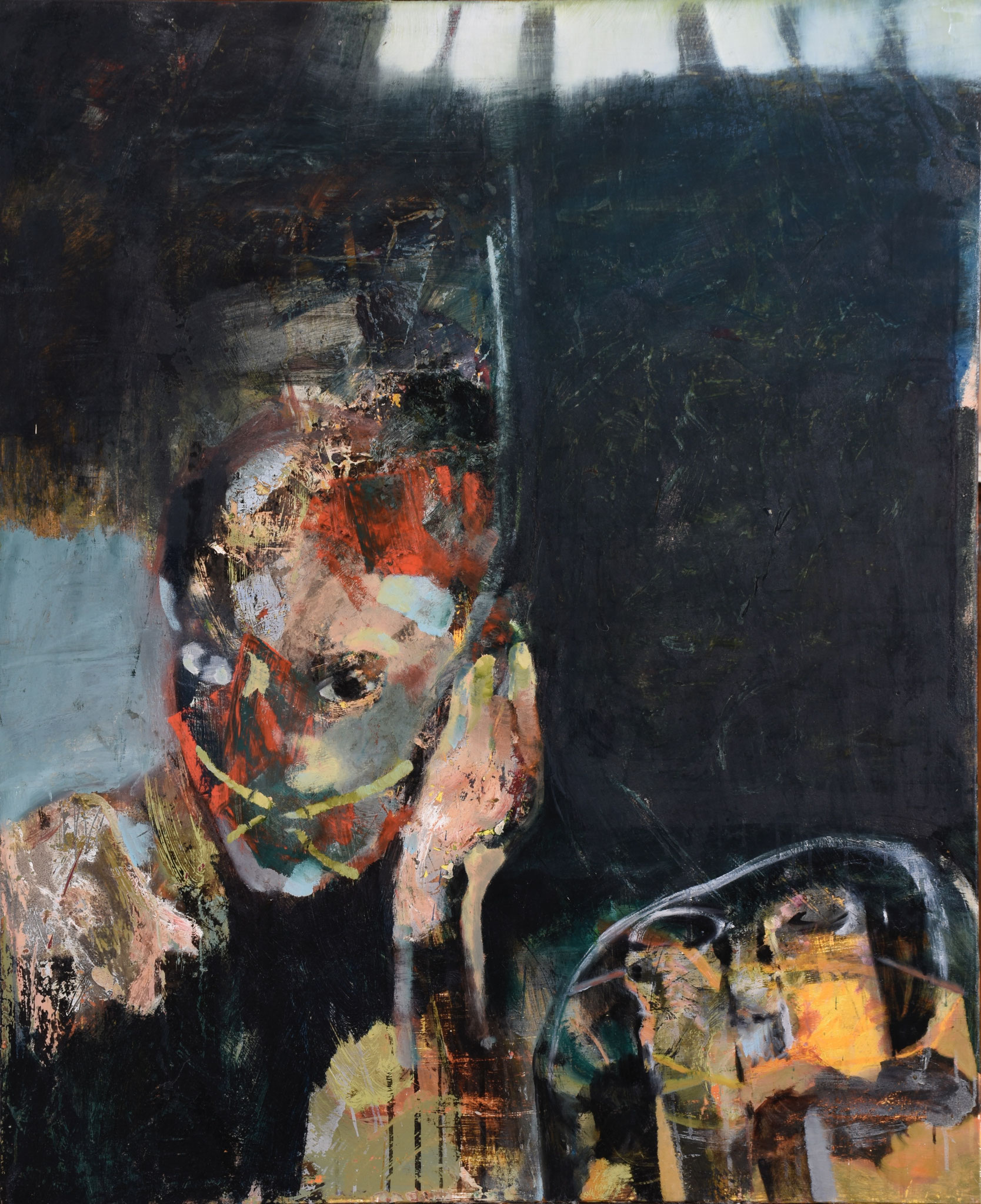 106  |  Ohne Titel  |  2024  |  Öl auf Leinwand  |  100 x 80 cm