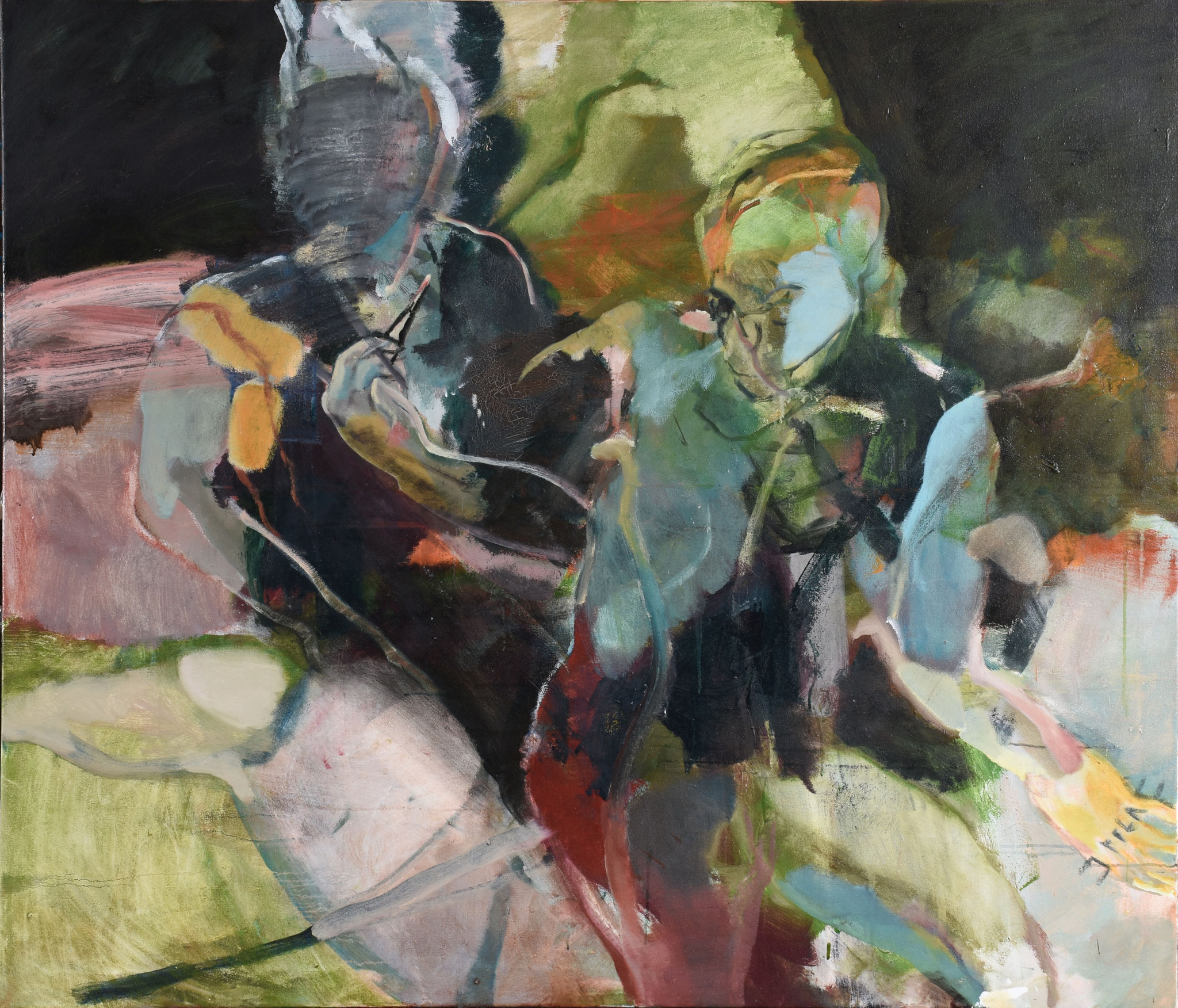 108  |  Ohne Titel  |  2024  |  Öl auf Leinwand  |  120 x 140 cm