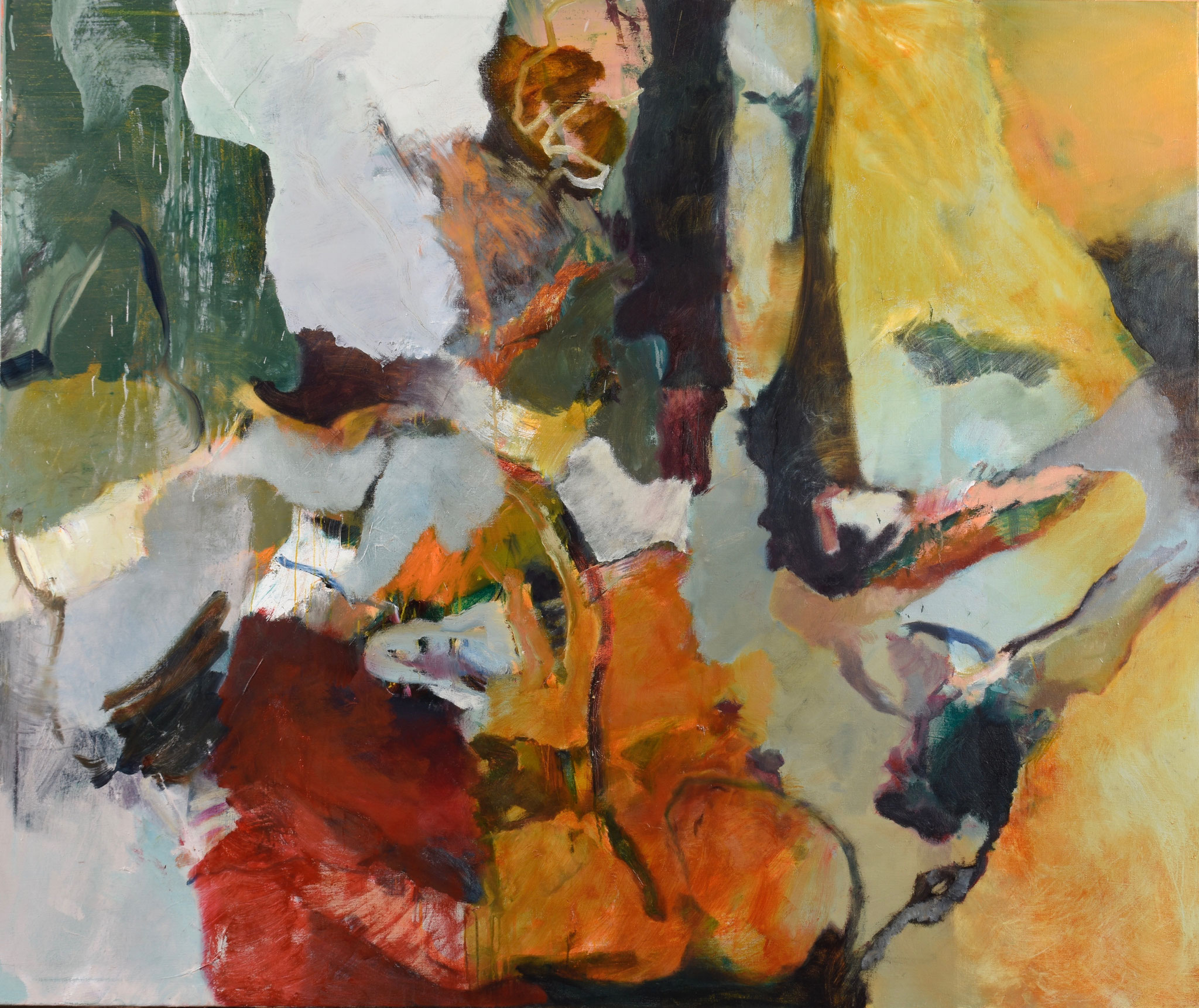62  |  Ohne Titel  |  2018  |  Öl auf Leinwand  |  160 x 190 cm