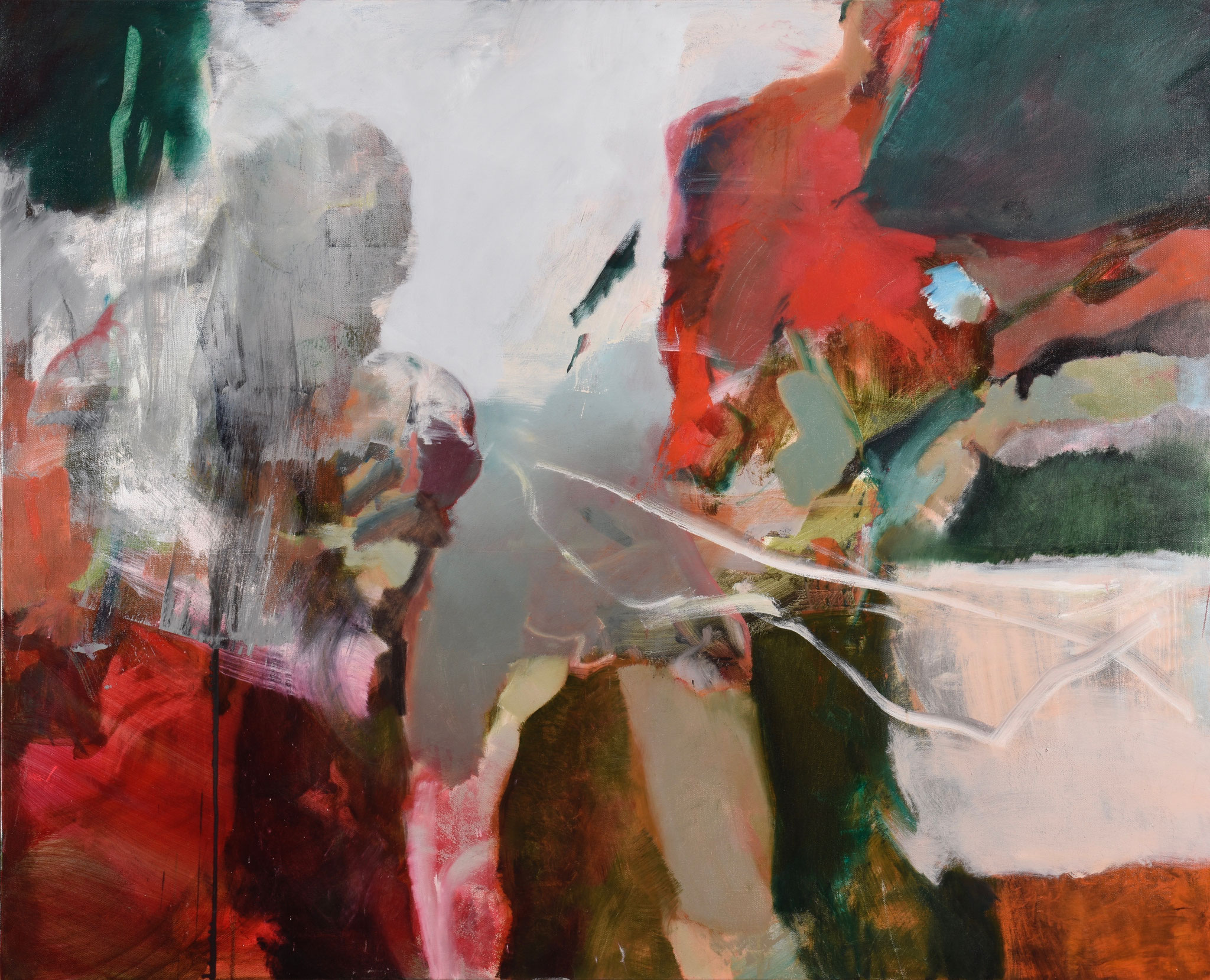 58  |  Ohne Titel  |  2018  |  Öl auf Leinwand  |  120 x 140 cm