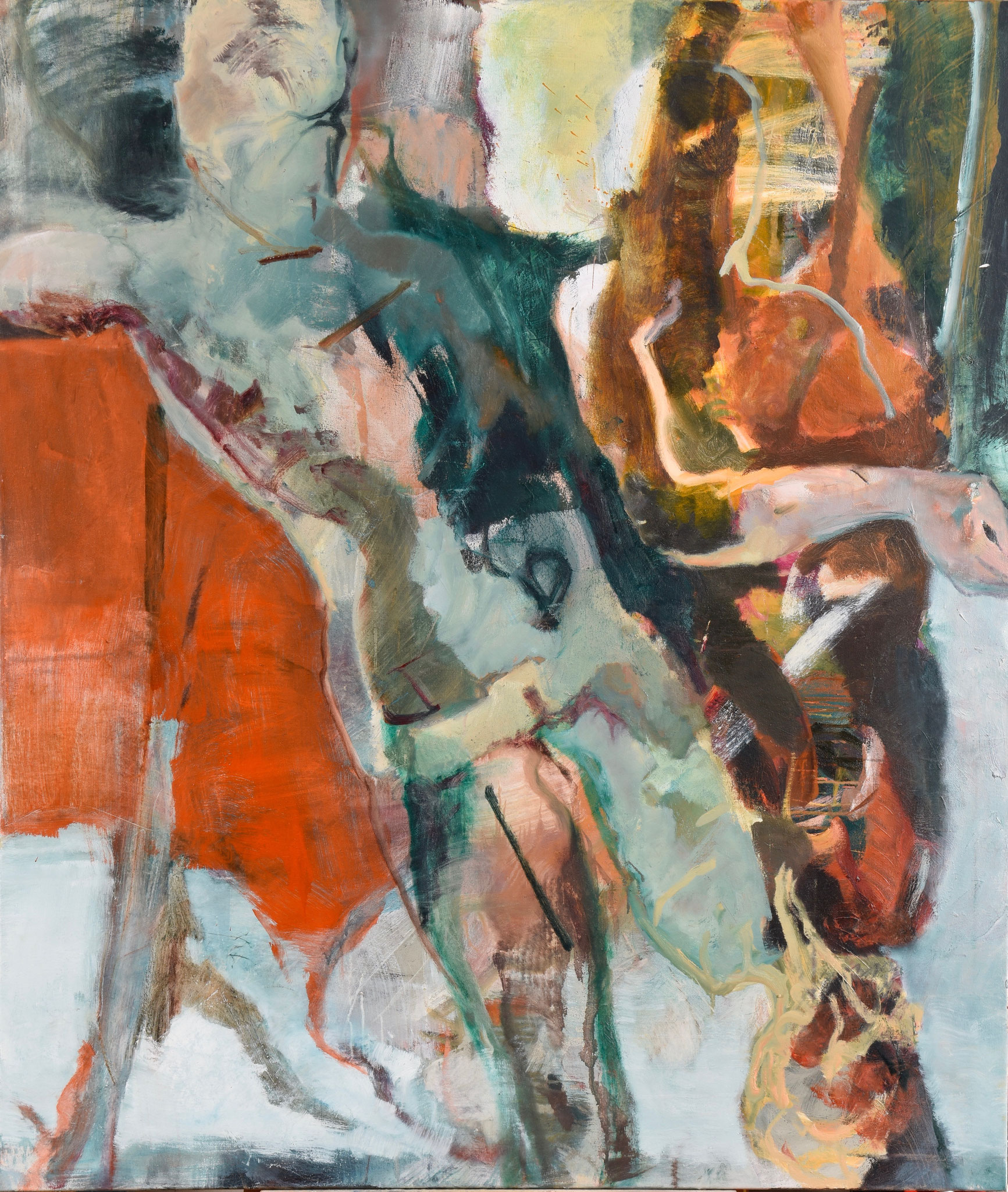 63  |  Ohne Titel  |  2018  |  Öl auf Leinwand  |  140 x 120 cm