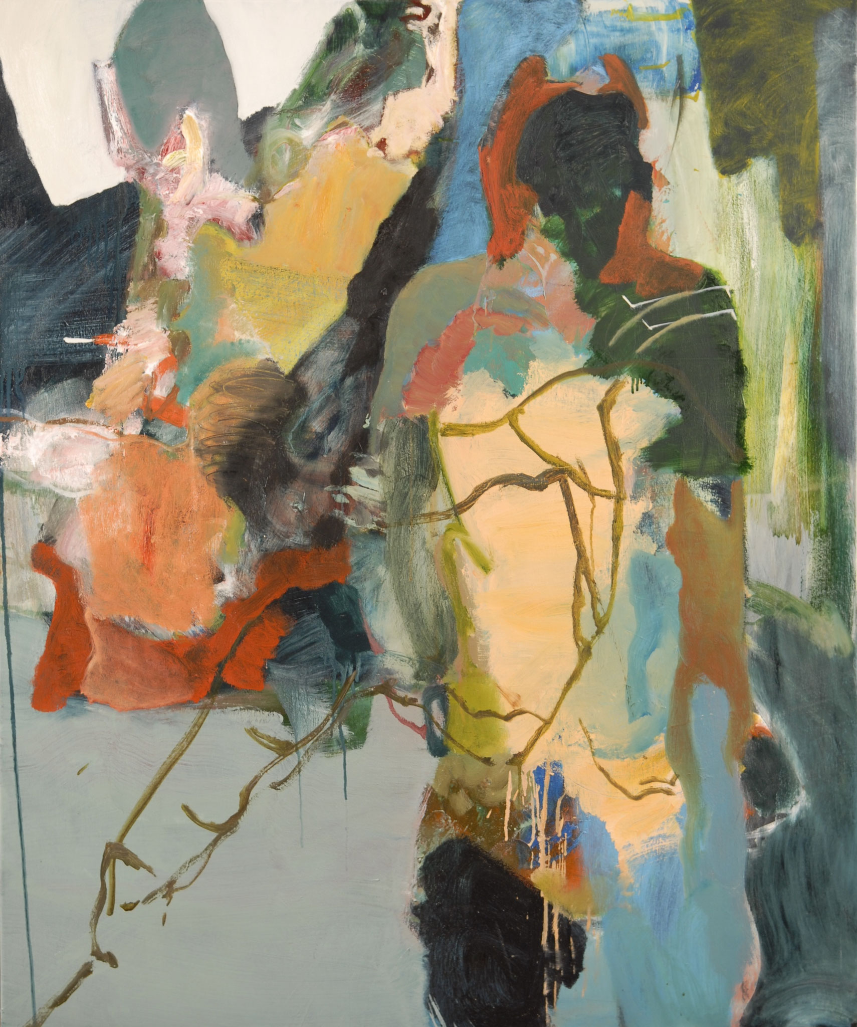 42  |  Ohne Titel  |  2016  |  Öl auf Leinwand  |   120 x 100 cm