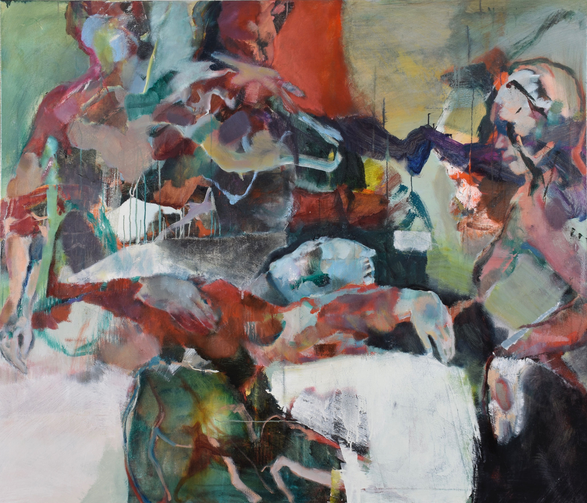 89  |   Ohne Titel  |  2023 |  Öl auf Leinwand  |  120 x 150 cm