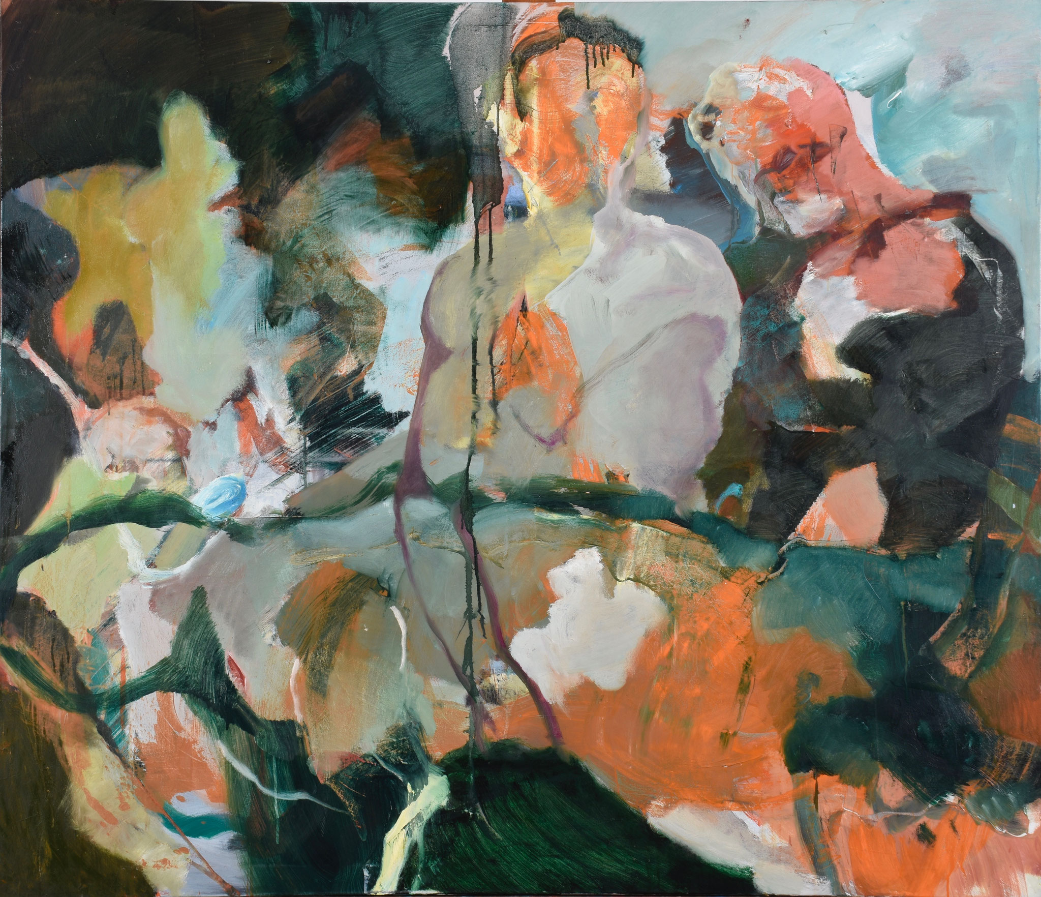 92  |  Ohne Titel  |  2023 |  Öl auf Leinwand  |  120 x 140 cm