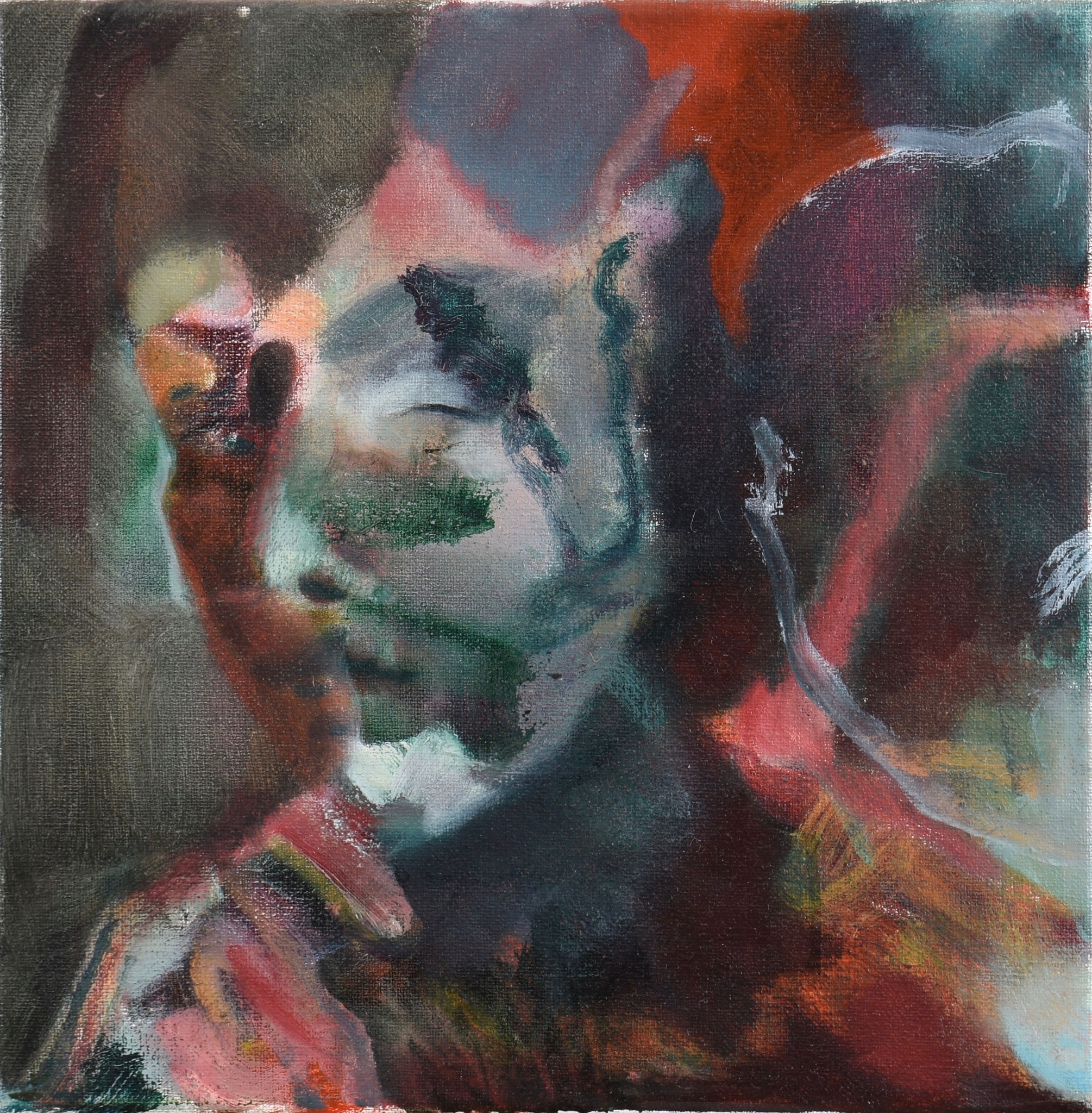 75  |  Ohne Titel  |  2020  |  Öl auf Leinwand  |  30 x 30 cm