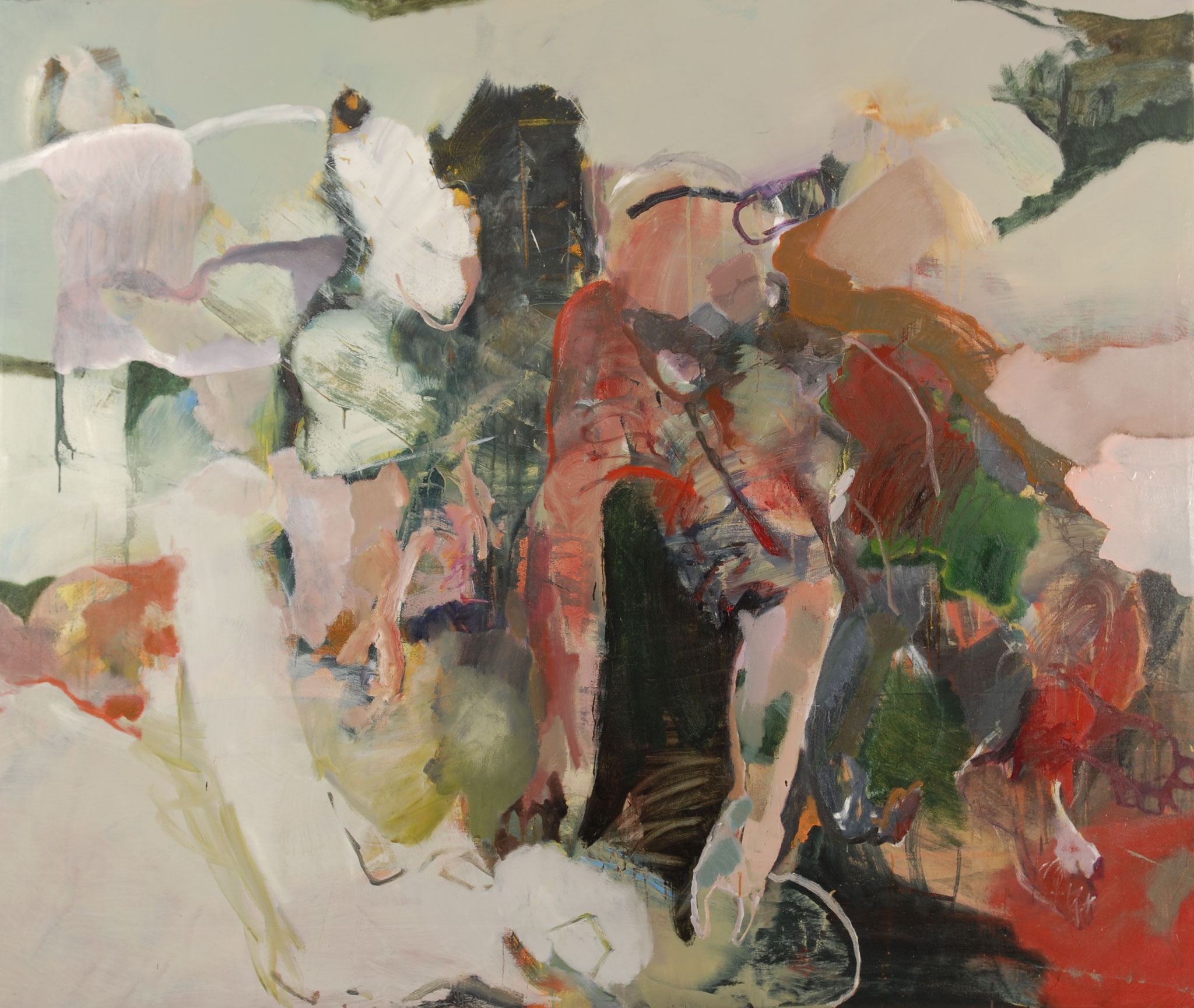 41  |  Ohne Titel   |  2016  |  Öl auf Leinwand  |  130 x 160 cm 