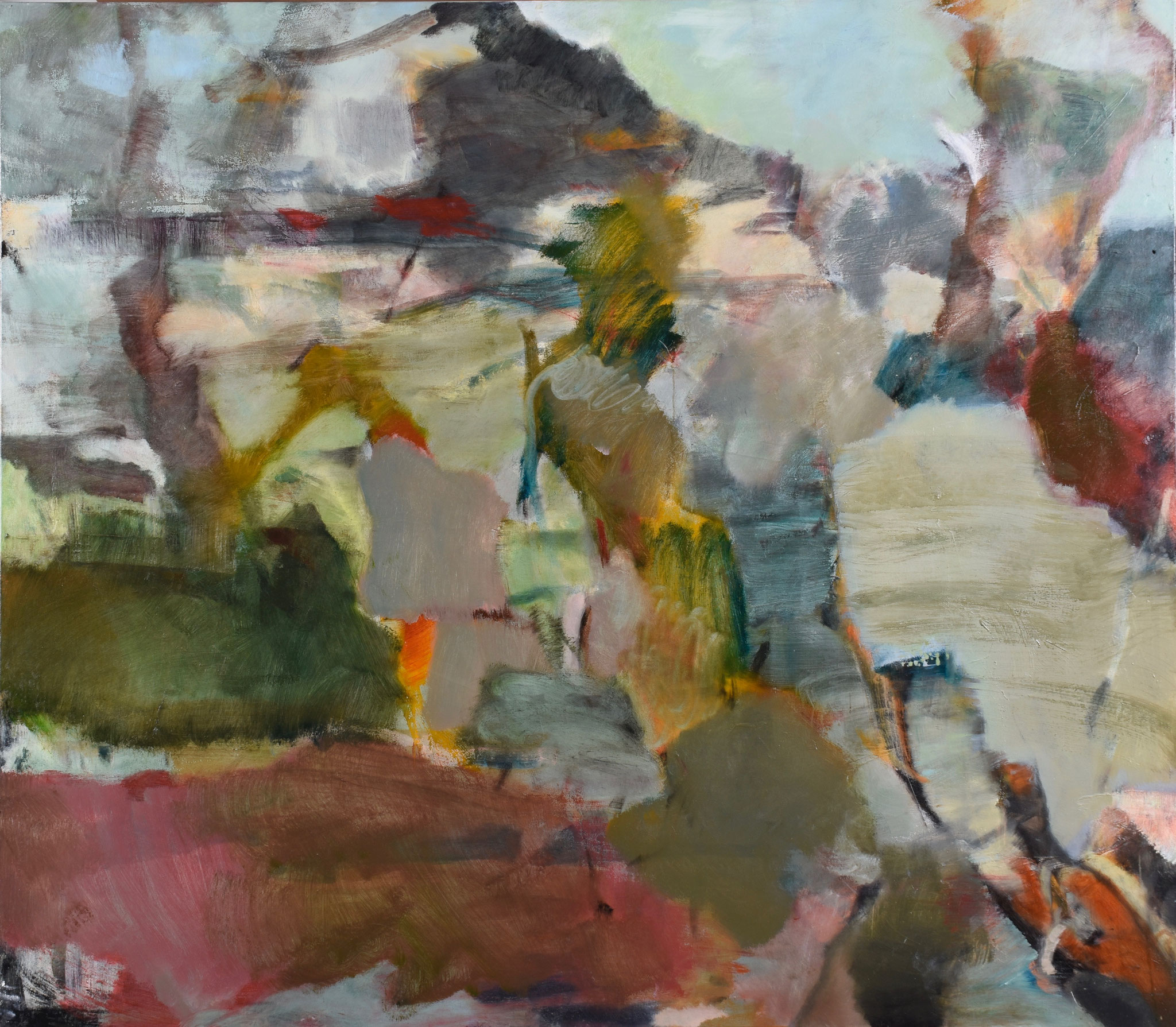 101  |  Ohne Titel  |  2021 |  Öl auf Leinwand  |  140 x 160 cm