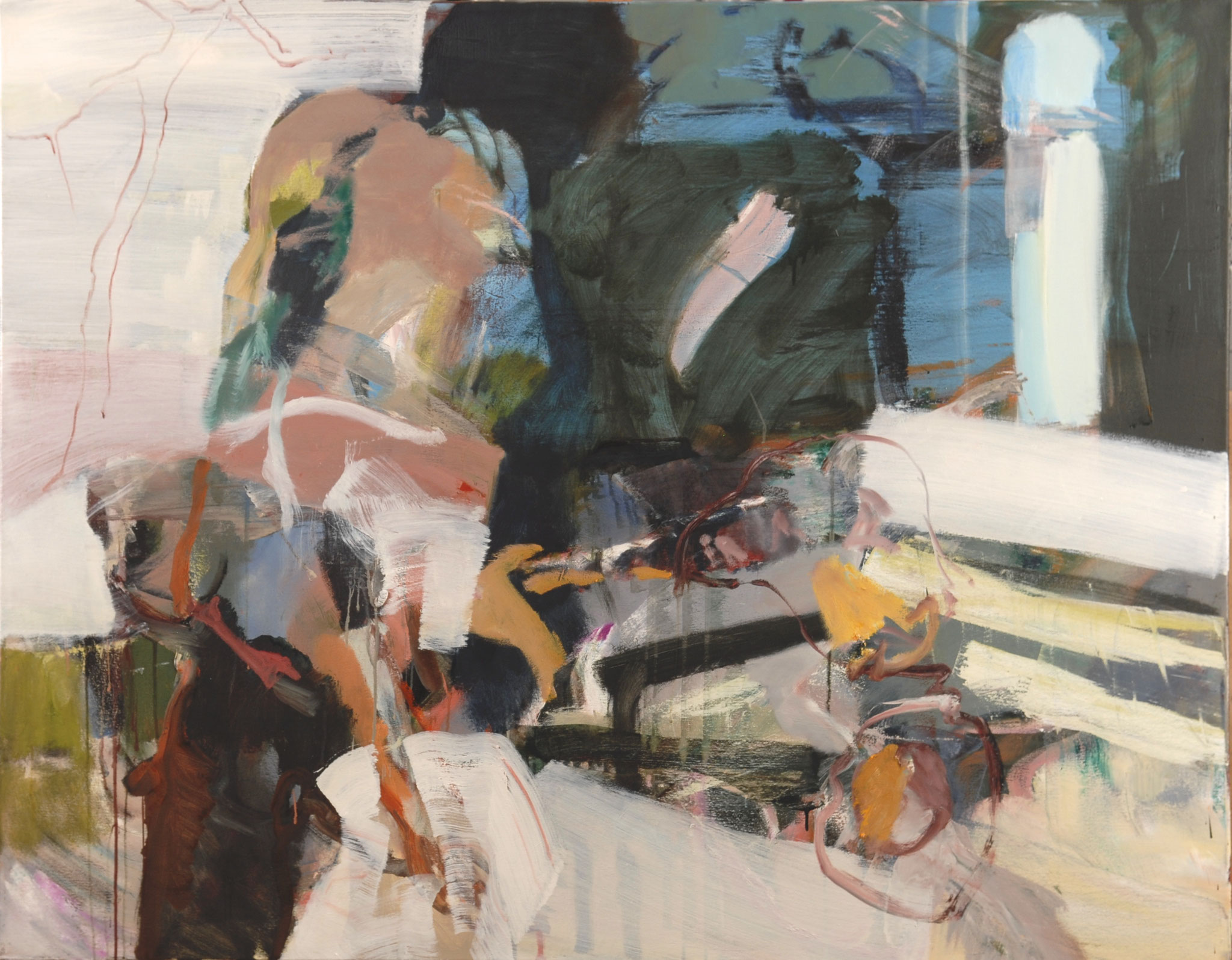 43  |  Ohne Titel  |  2016  |  Öl auf Leinwand  |  110 x 140 cm