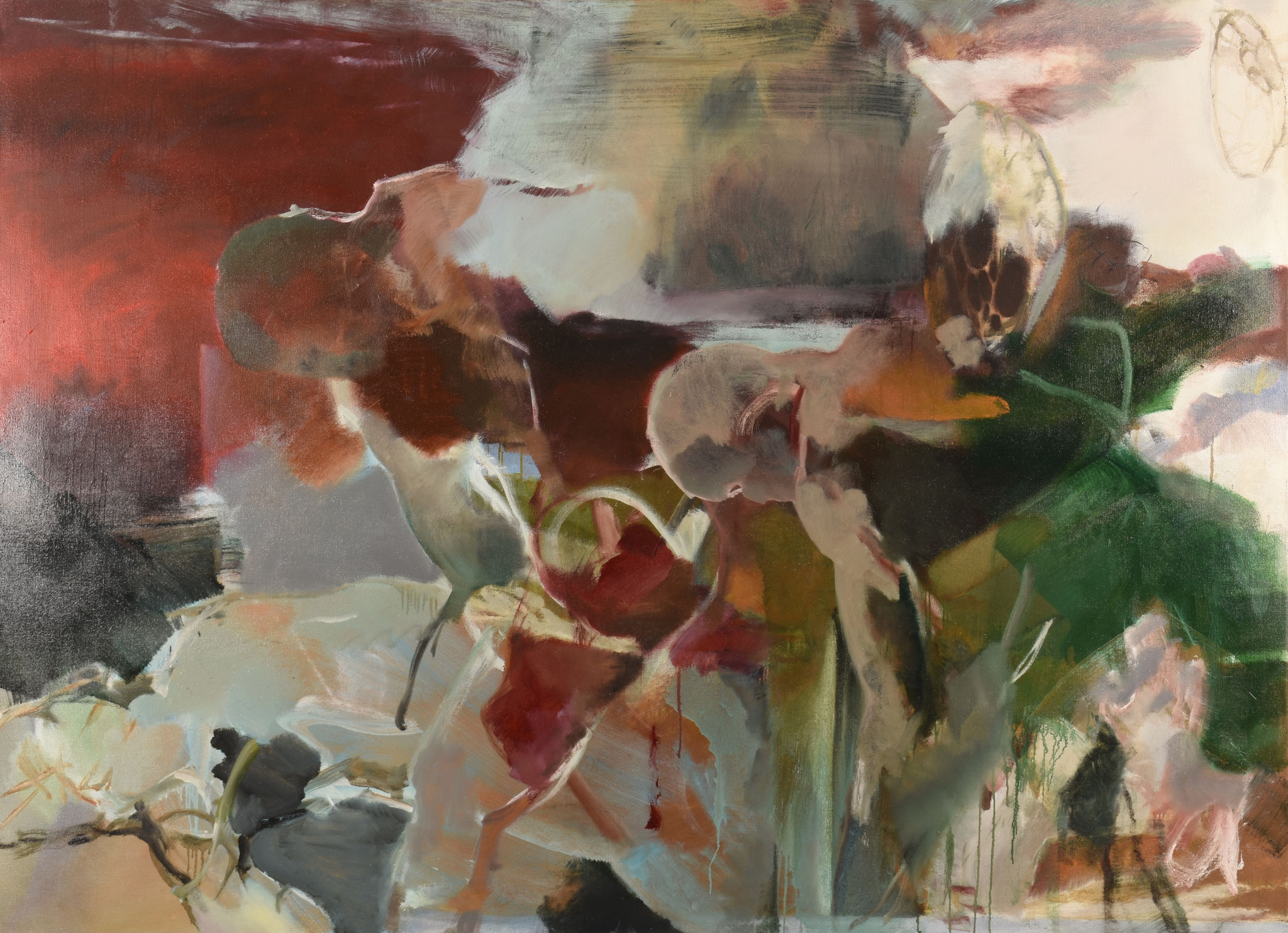 46  |  Ohne Titel  |  2017  |  Öl auf Leinwand  |  160 x 220 cm