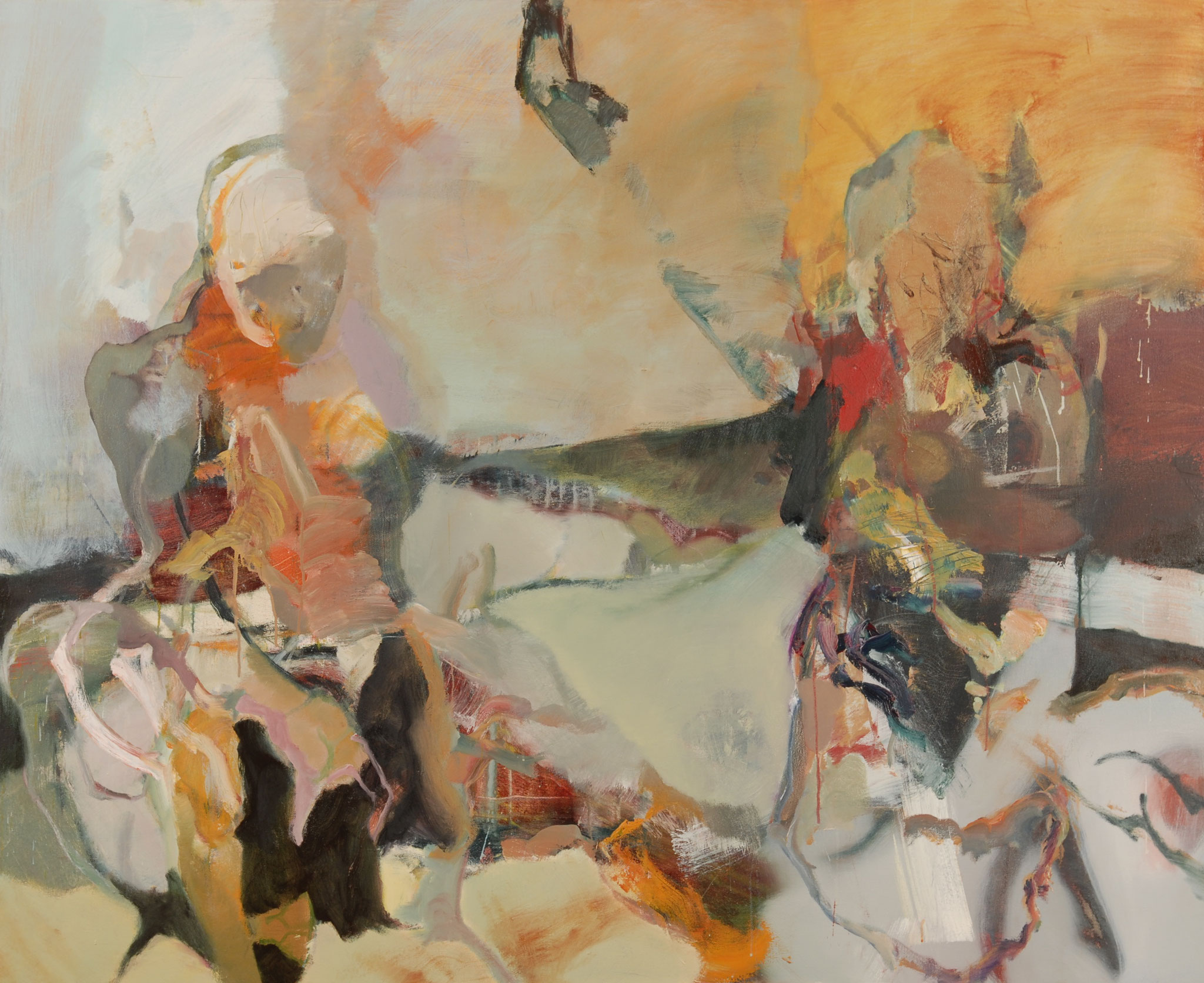 32  |  Ohne Titel   |  2016  |  Öl auf Leinwand  |  130 x 160 cm 