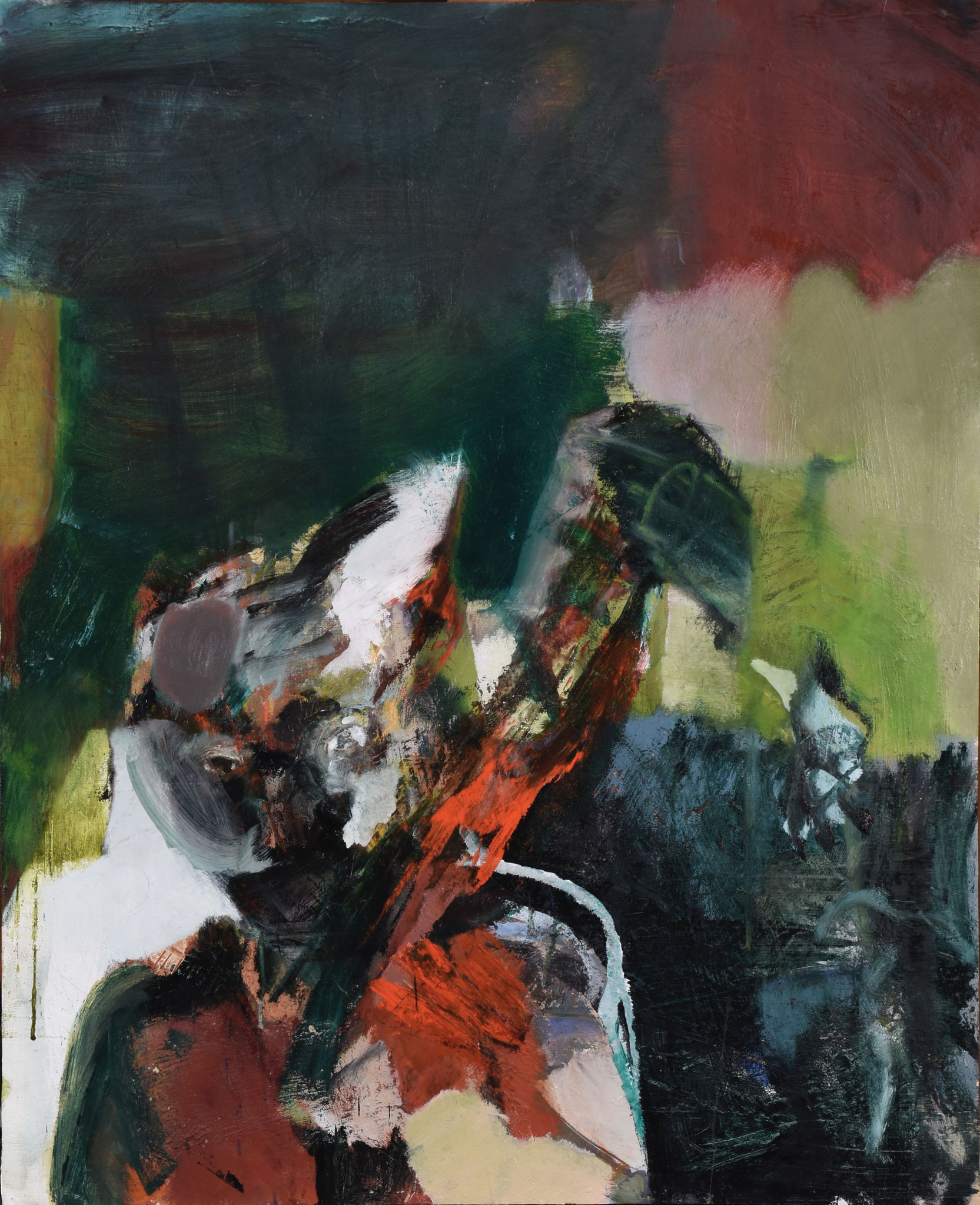 105  |  Ohne Titel  |  2024  |  Öl auf Leinwand  |  100 x 80 cm