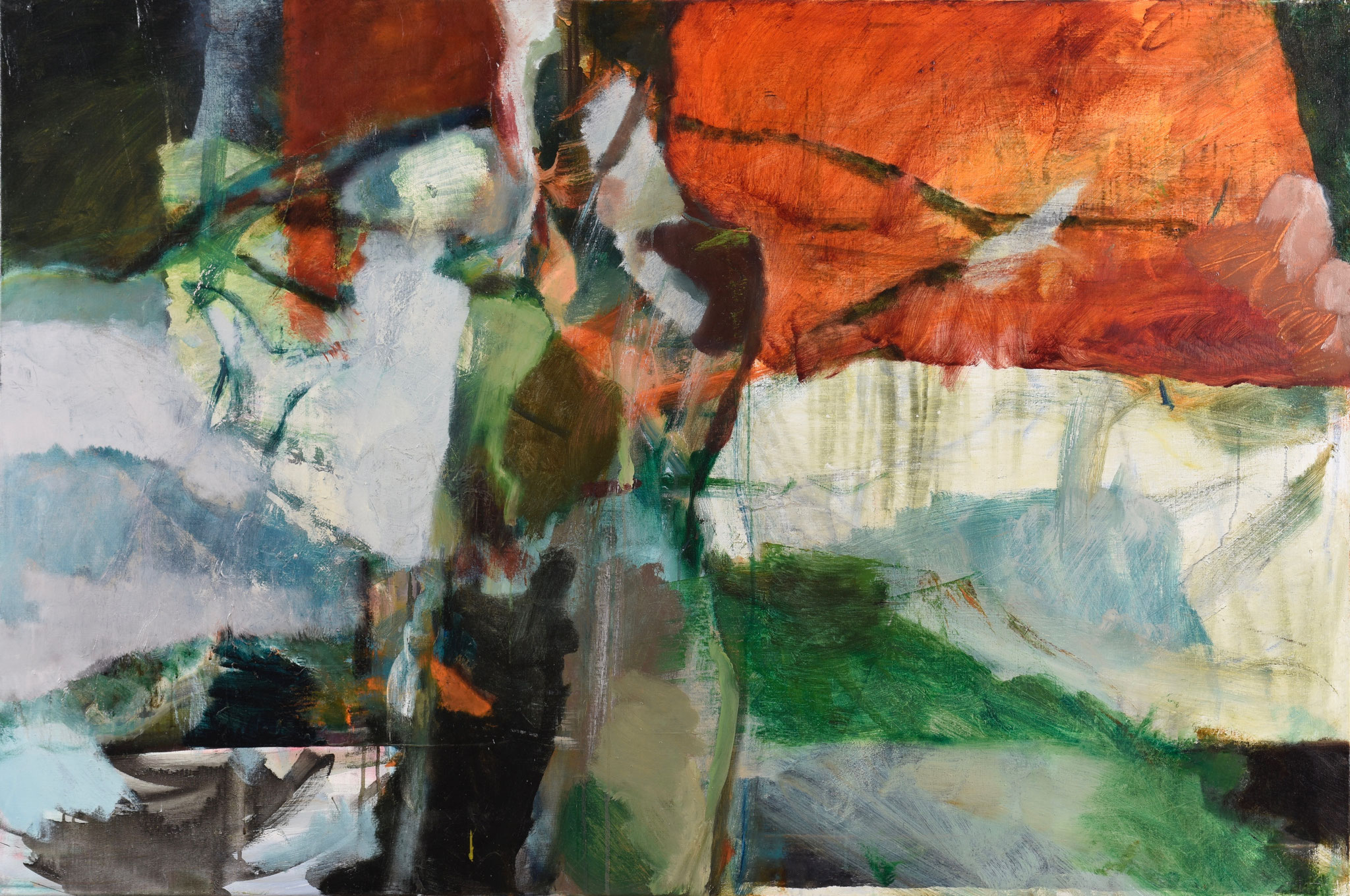 85  |  Ohne Titel  |  2020  |  Öl auf Leinwand  |  100 x 150 cm