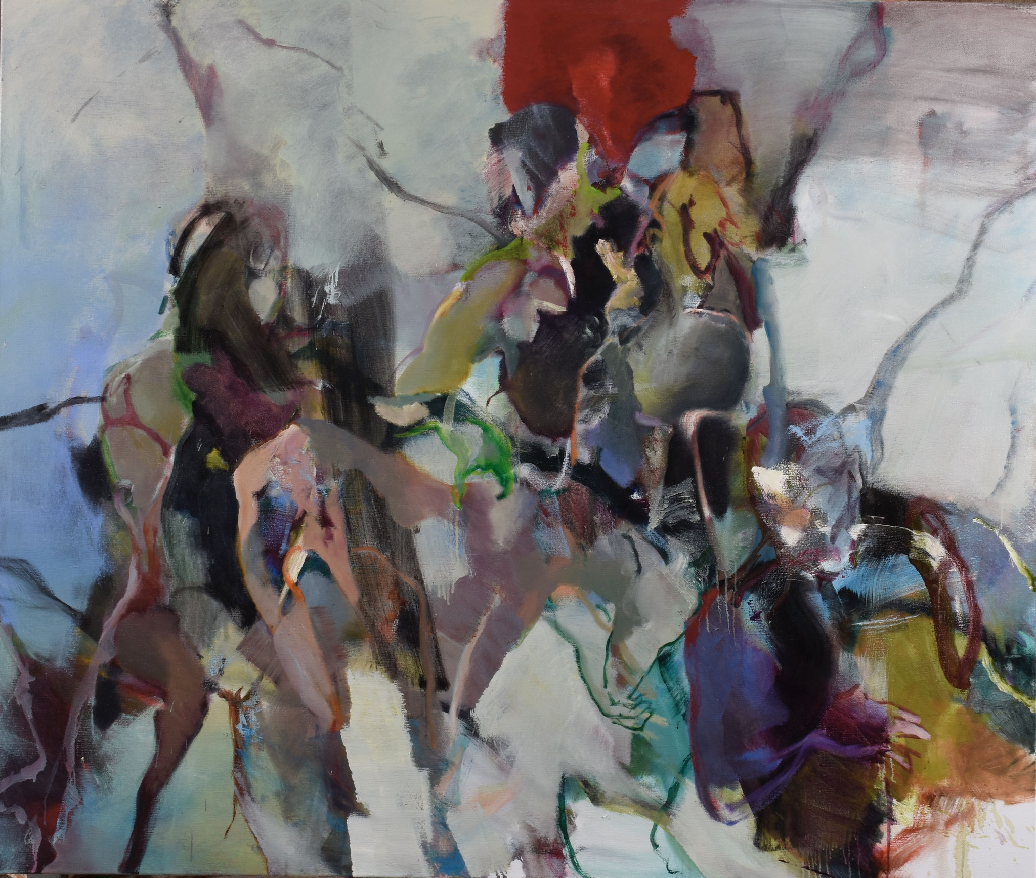 104  |  Ohne Titel  |  2024  |  Öl auf Leinwand  |  160 x 190 cm