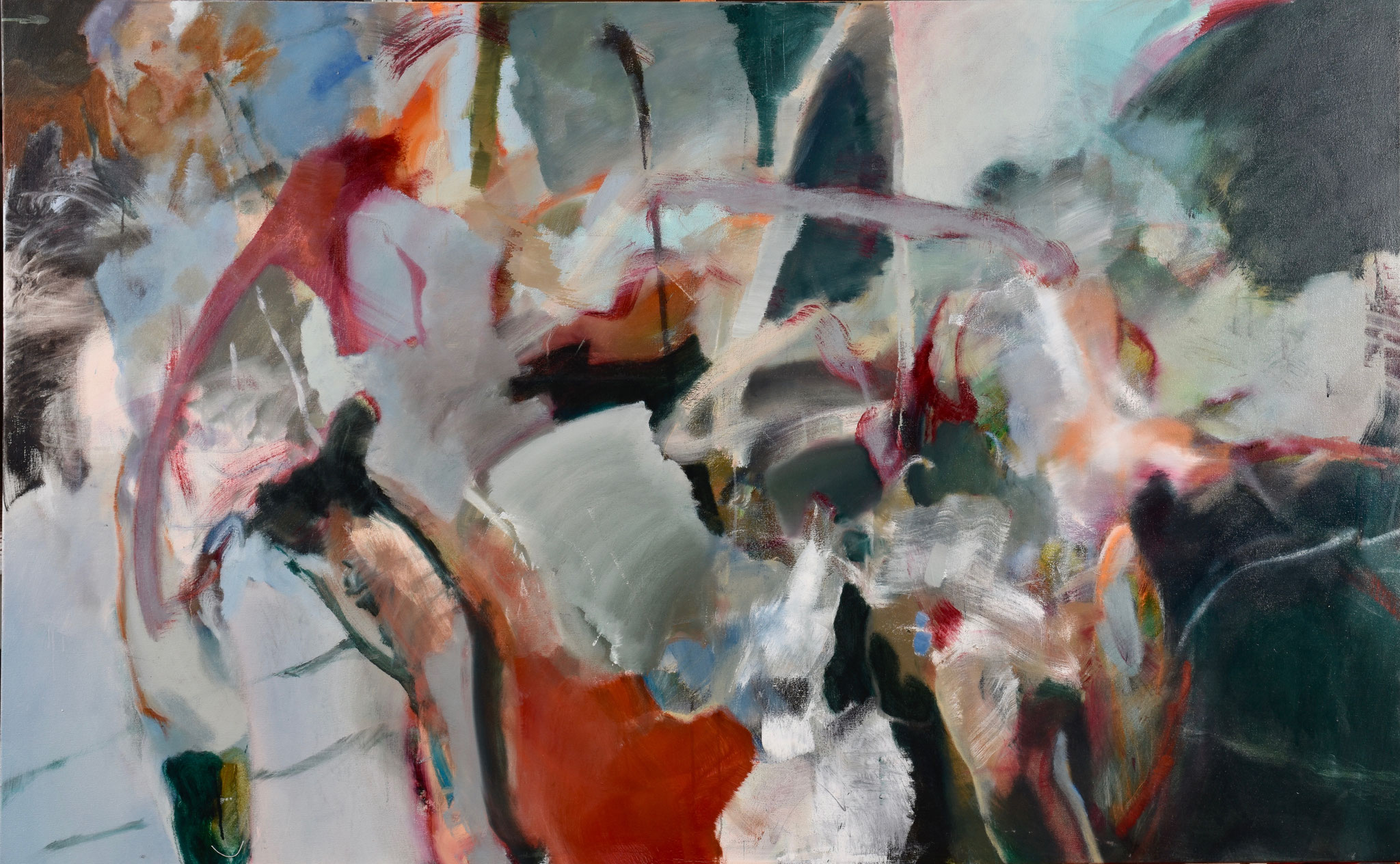 68  |  Ohne Titel  |  2019  |  Öl auf Leinwand  |  125 x 200 cm