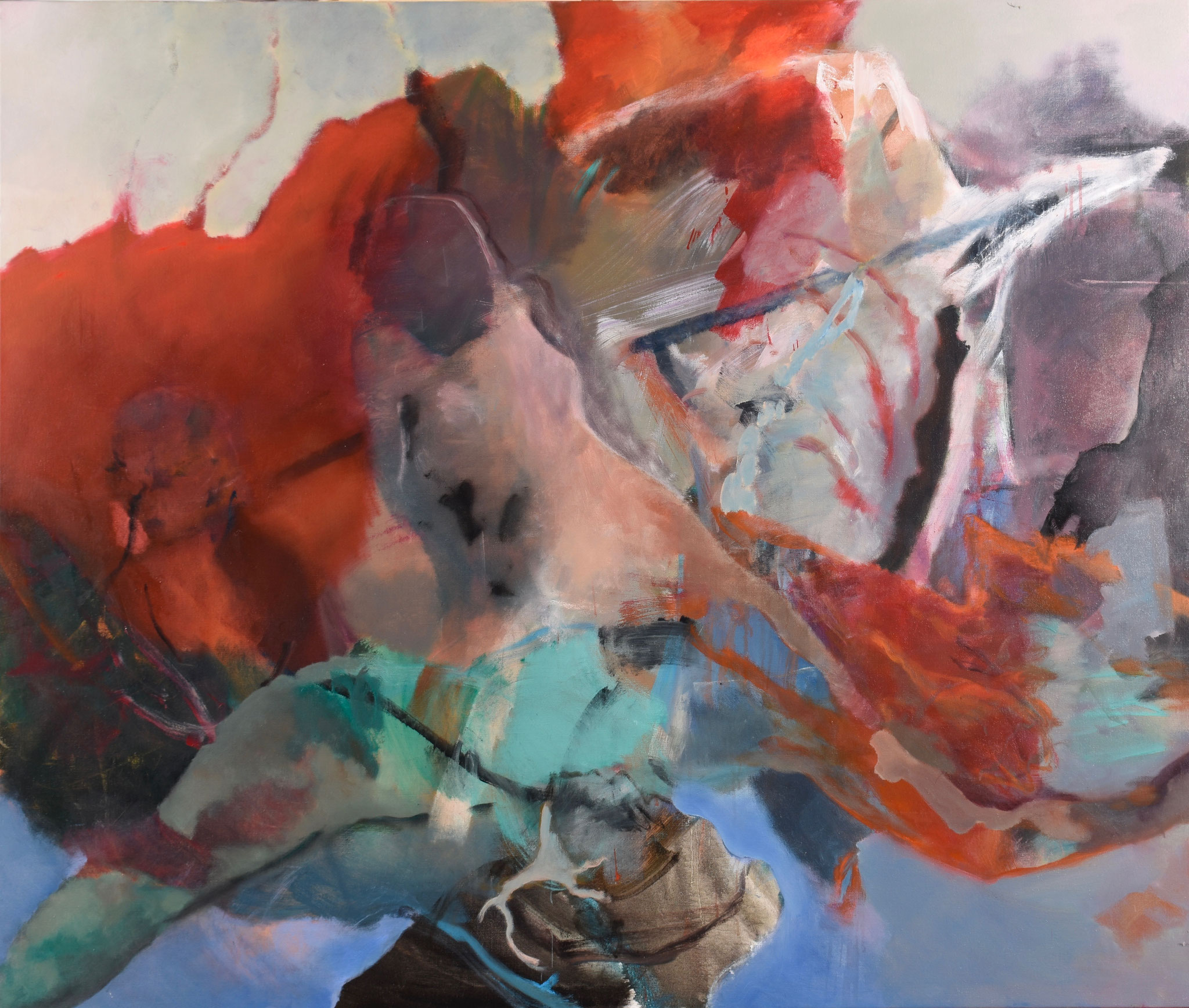 64  |  Ohne Titel  |  2018  |  Öl auf Leinwand  |  160 x 190 cm