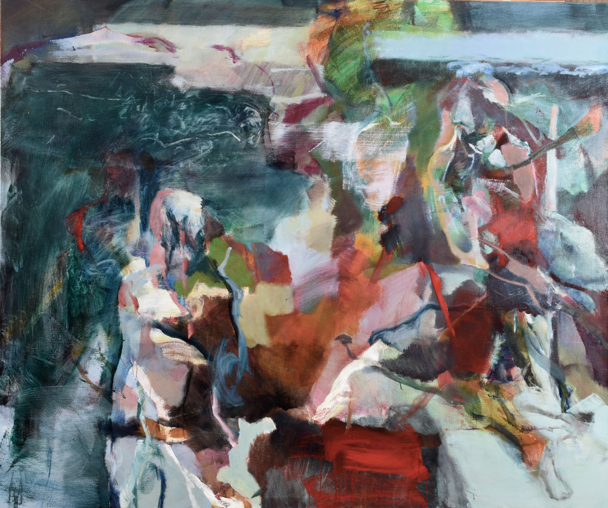 103  |  Ohne Titel  |  2024  |  Öl auf Leinwand  |  160 x 190 cm