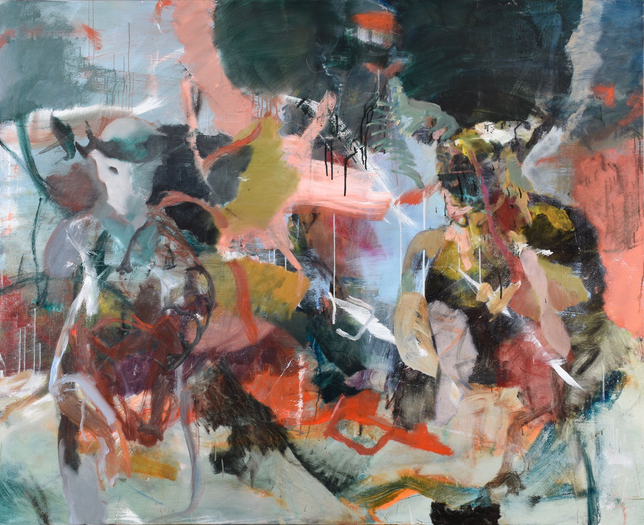 88  |   Ohne Titel  |  2023 |  Öl auf Leinwand  |  130 x 160 cm