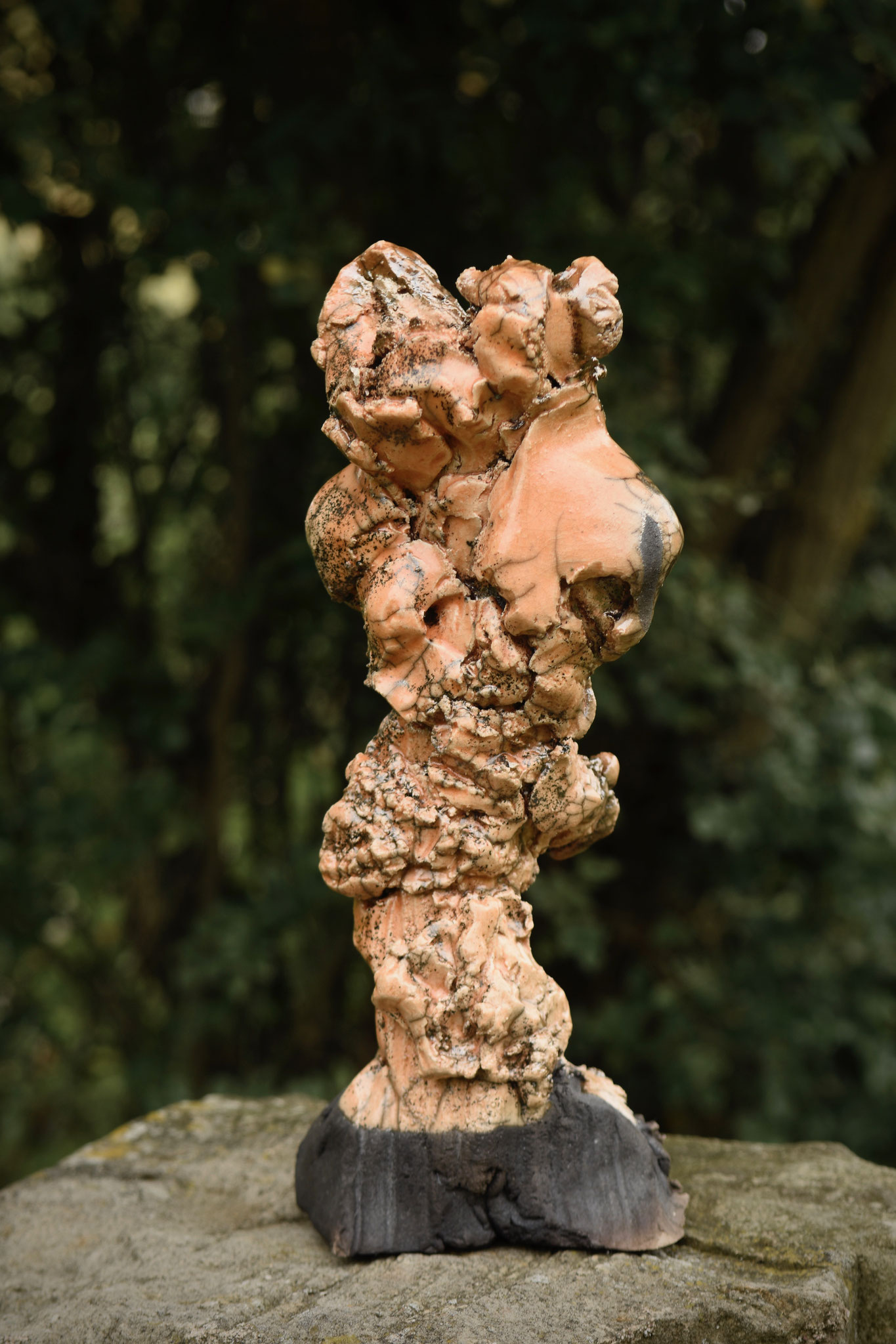 26  |  Figur  |  2019  |  Keramik Raku  |  30 cm