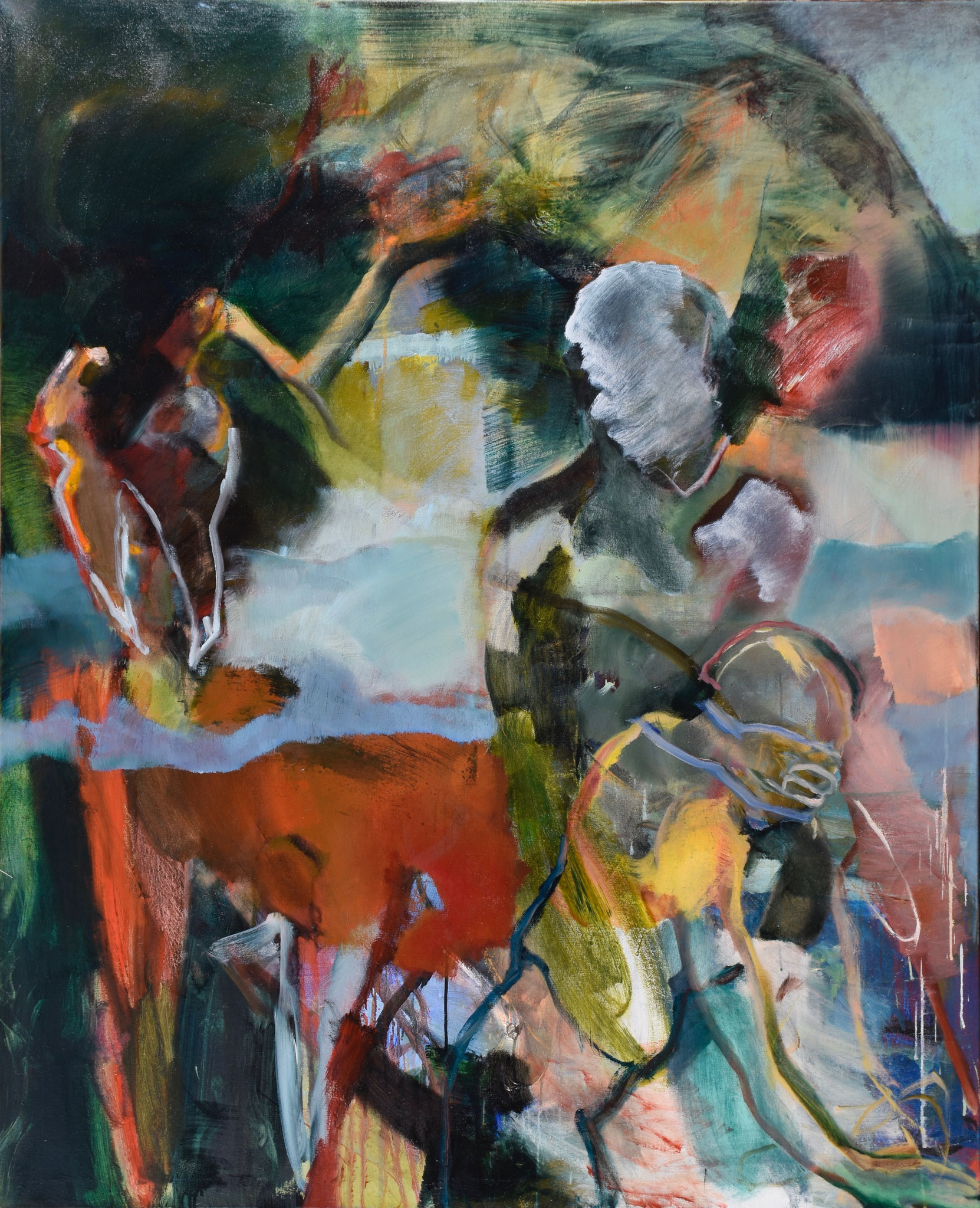 99  |  Ohne Titel  |  2022 |  Öl auf Leinwand  |  160 x 130 cm