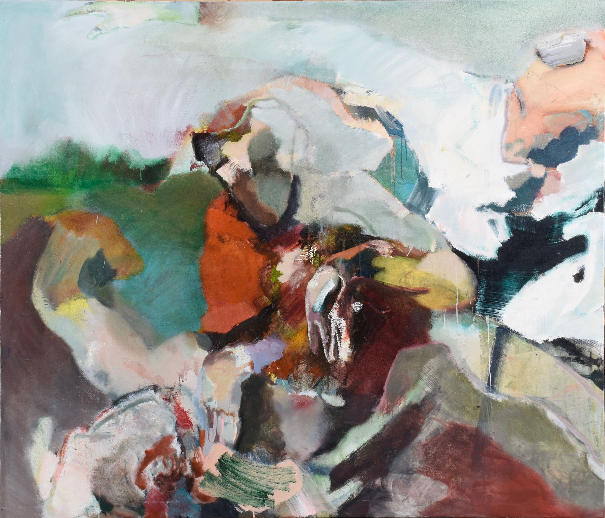 94  |  Ohne Titel  |  2020 |  Öl auf Leinwand  |  120 x 140 cm