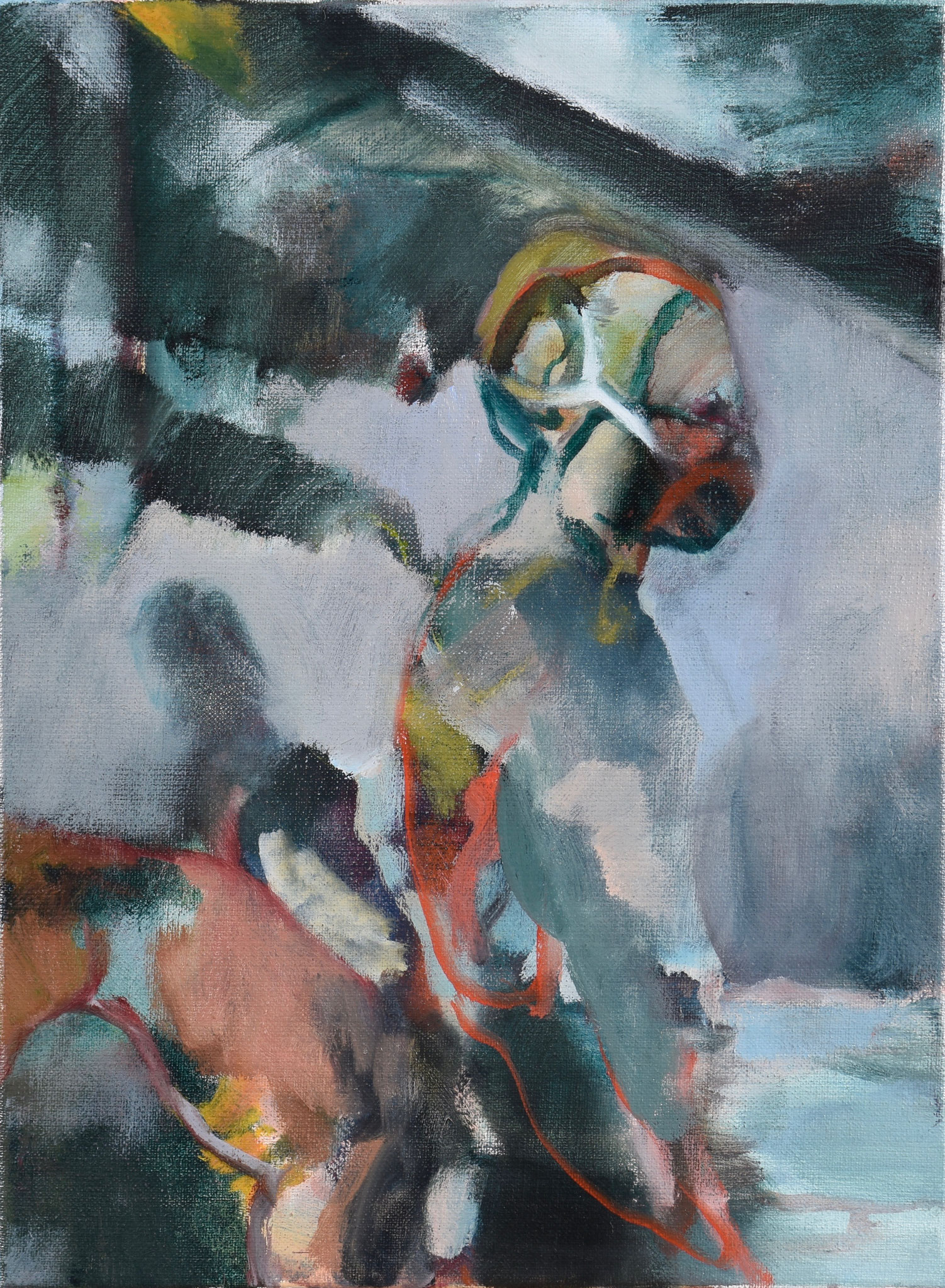 79  |  Ohne Titel  |  2020  |  Öl auf Leinwand  |  40 x 30 cm