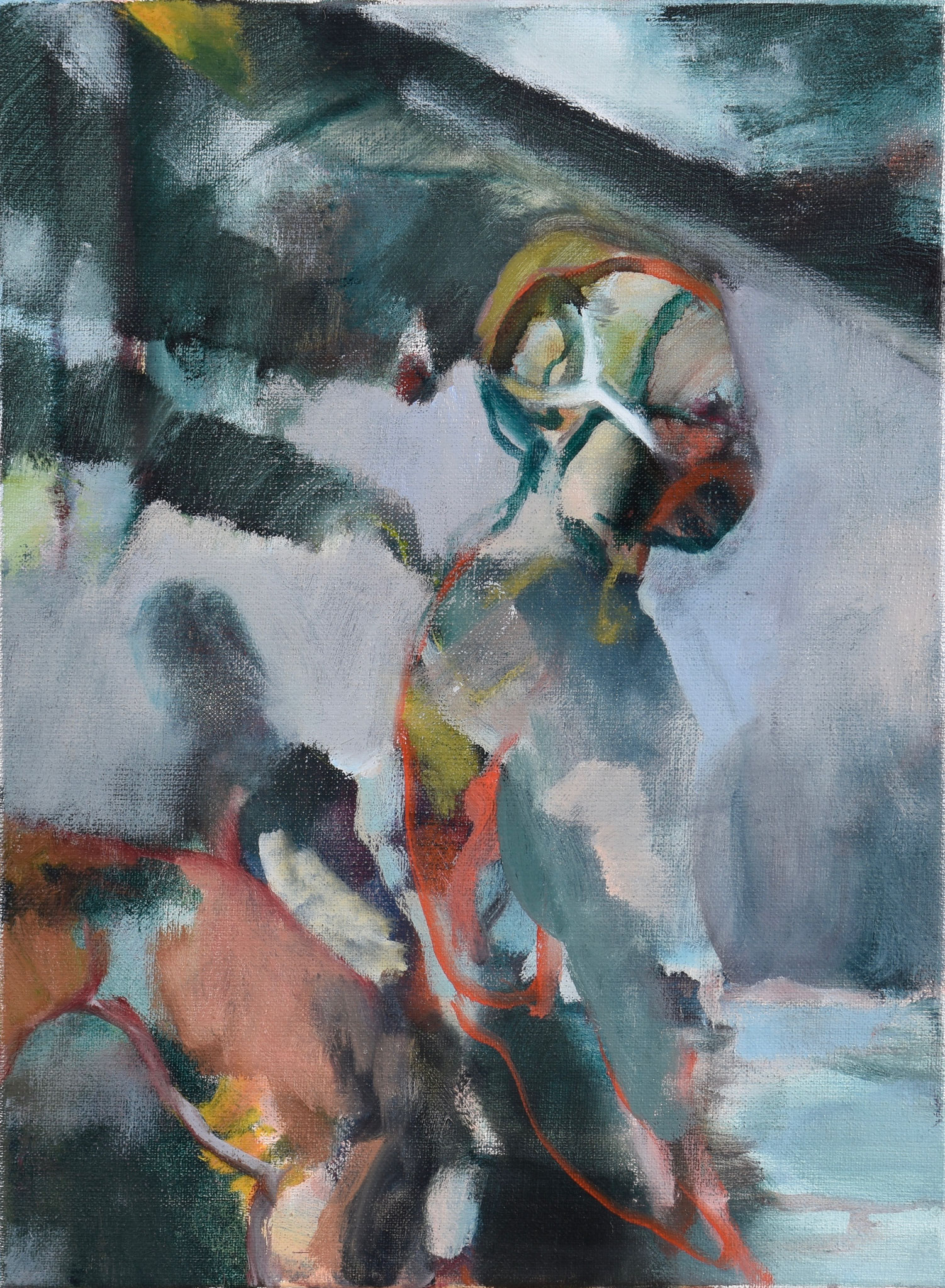 79  |  Ohne Titel  |  2020  |  Öl auf Leinwand  |  40 x 30 cm