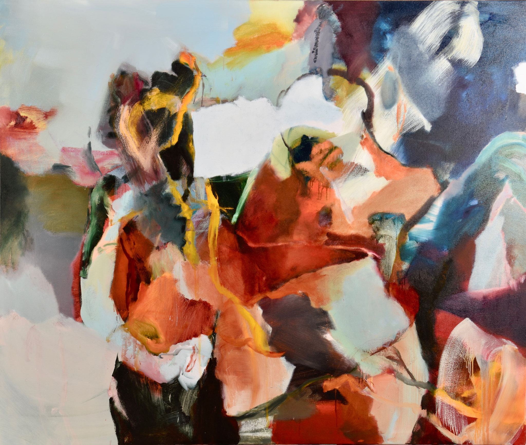 53  |  Ohne Titel  |  2017  |  Öl auf Leinwand  |  160 x 190 cm