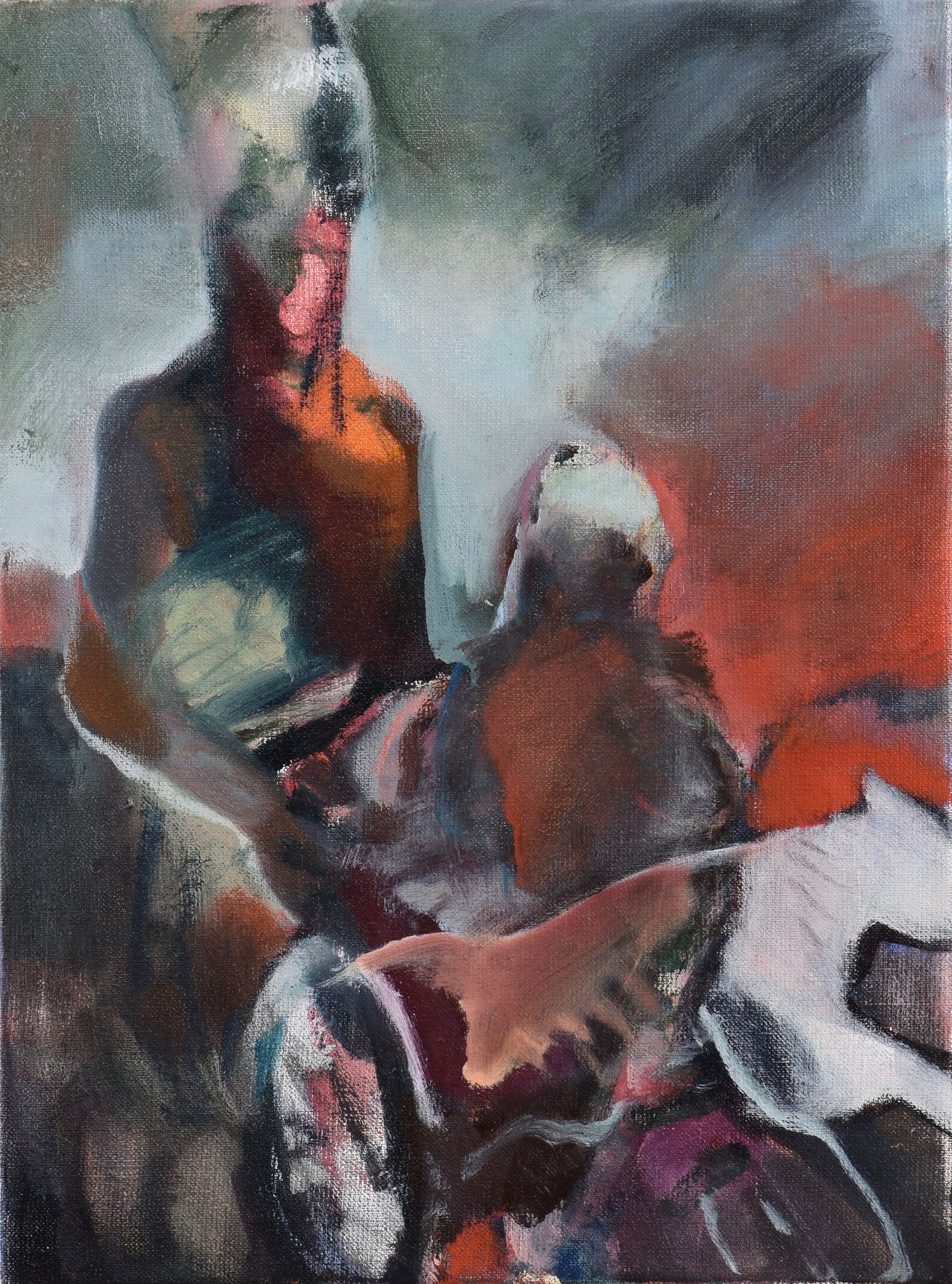 76  |  Ohne Titel  |  2020  |  Öl auf Leinwand  |  40 x 30 cm
