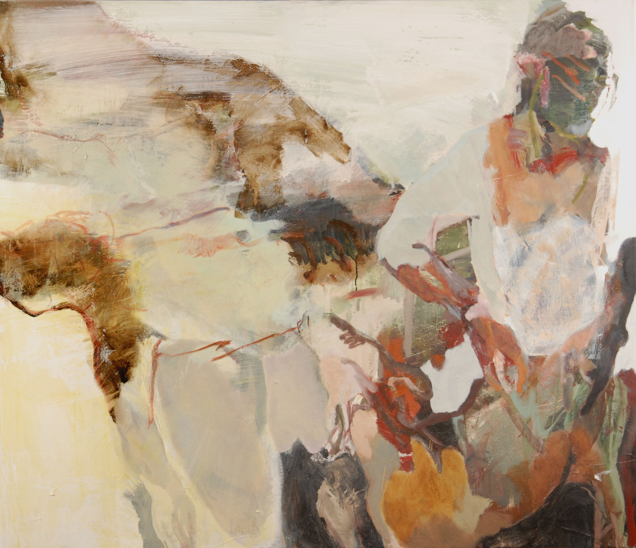 37  |  Ohne Titel  |   2016   Öl auf Leinwand   120 x 140 cm