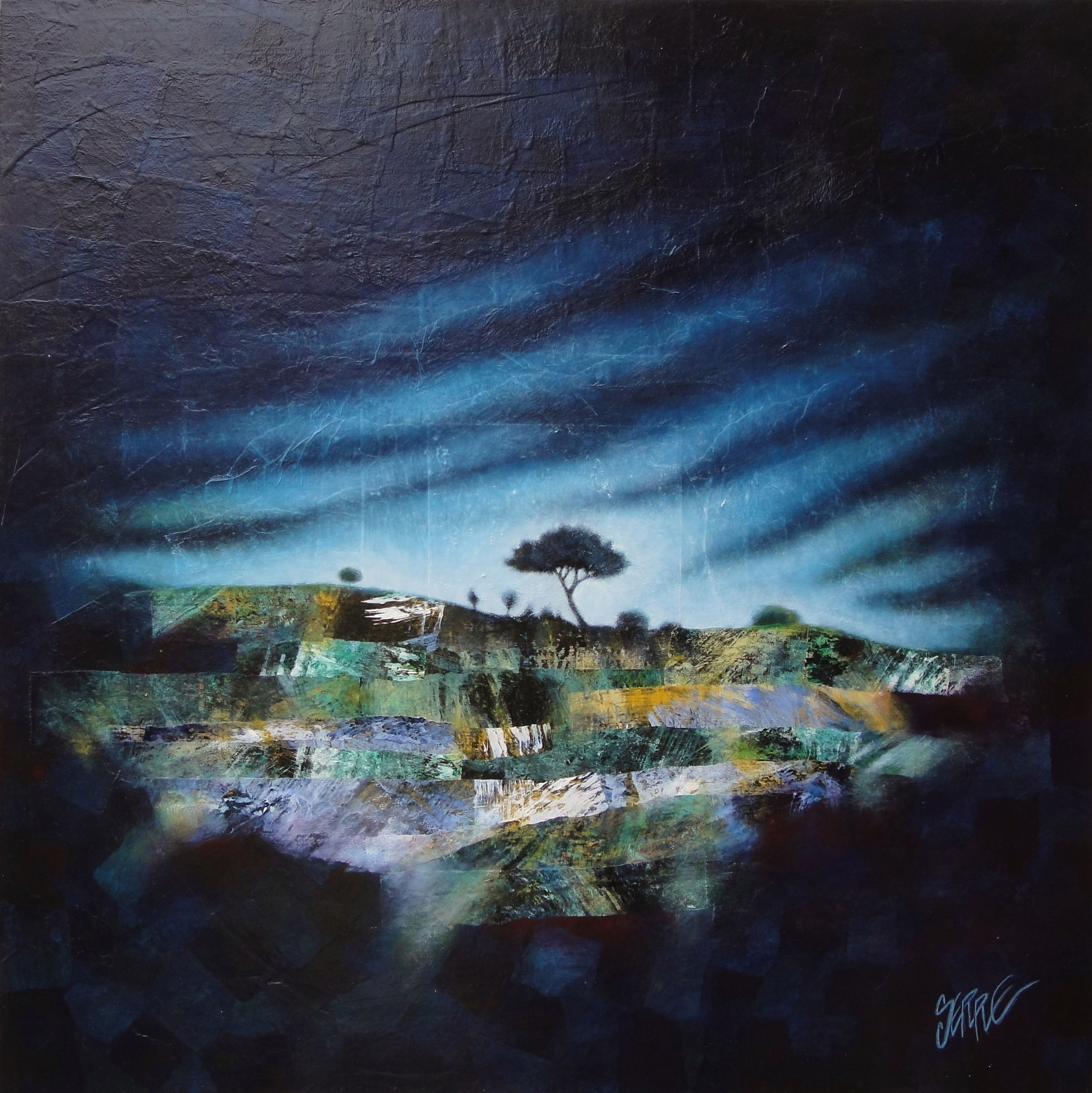 Ombres, 60X60 vendu