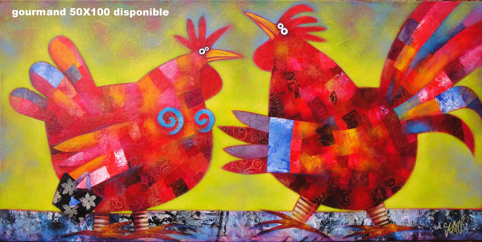 Gourmand, 50X100 disponible