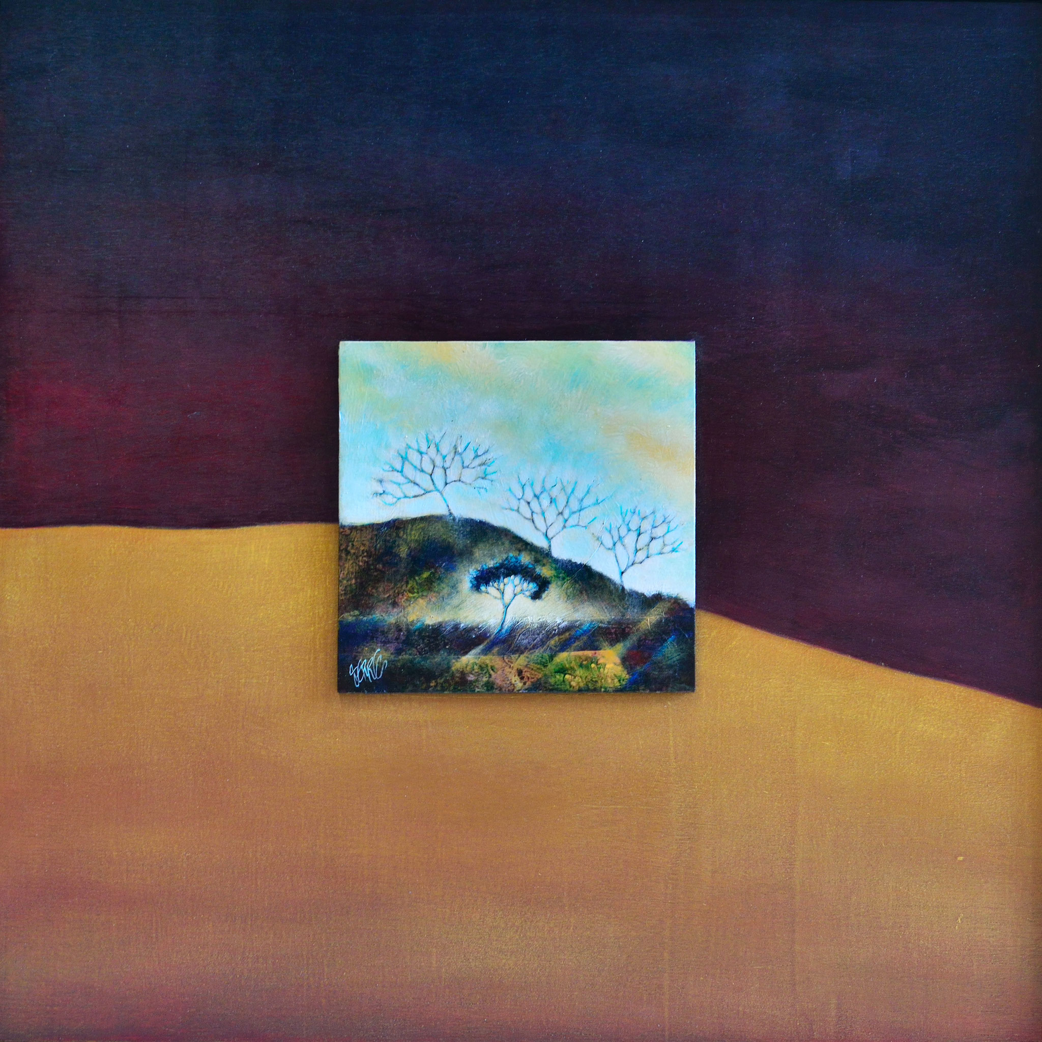 Paysage épuré 5 60X60 disponible