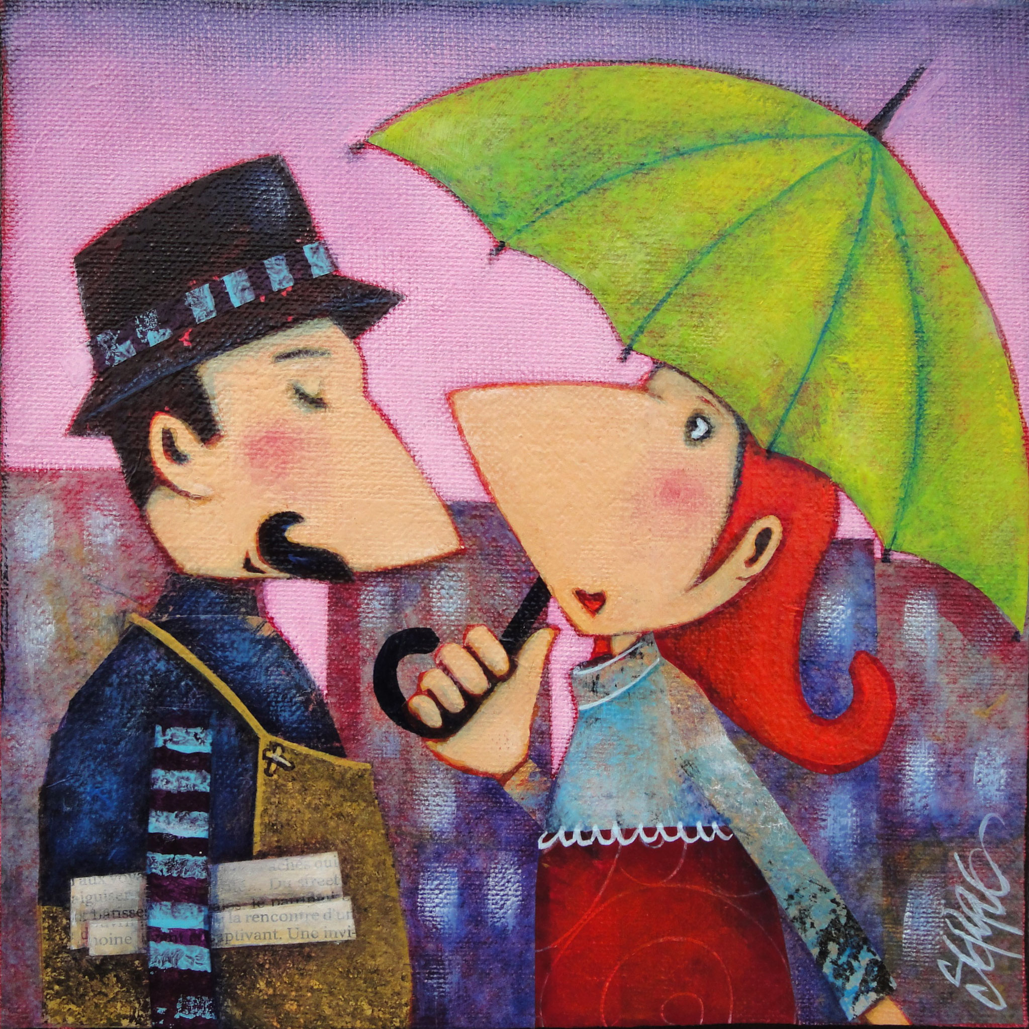 Marie-Françoise 20X20 disponible
